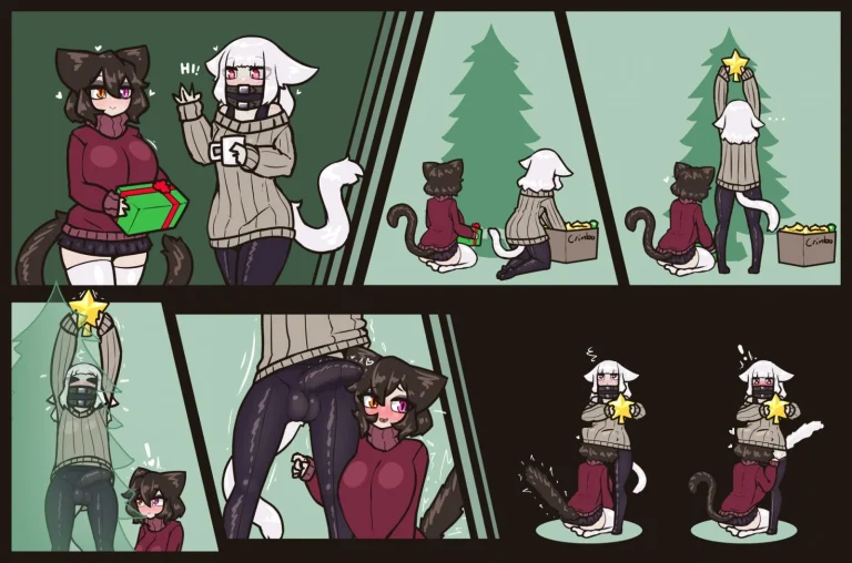 Christmas Surprise porn comic picture 1