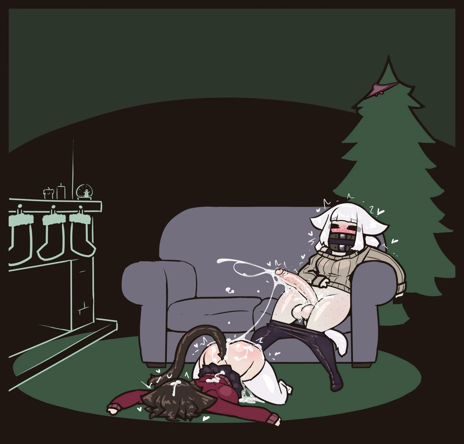 Christmas Surprise porn comic picture 5