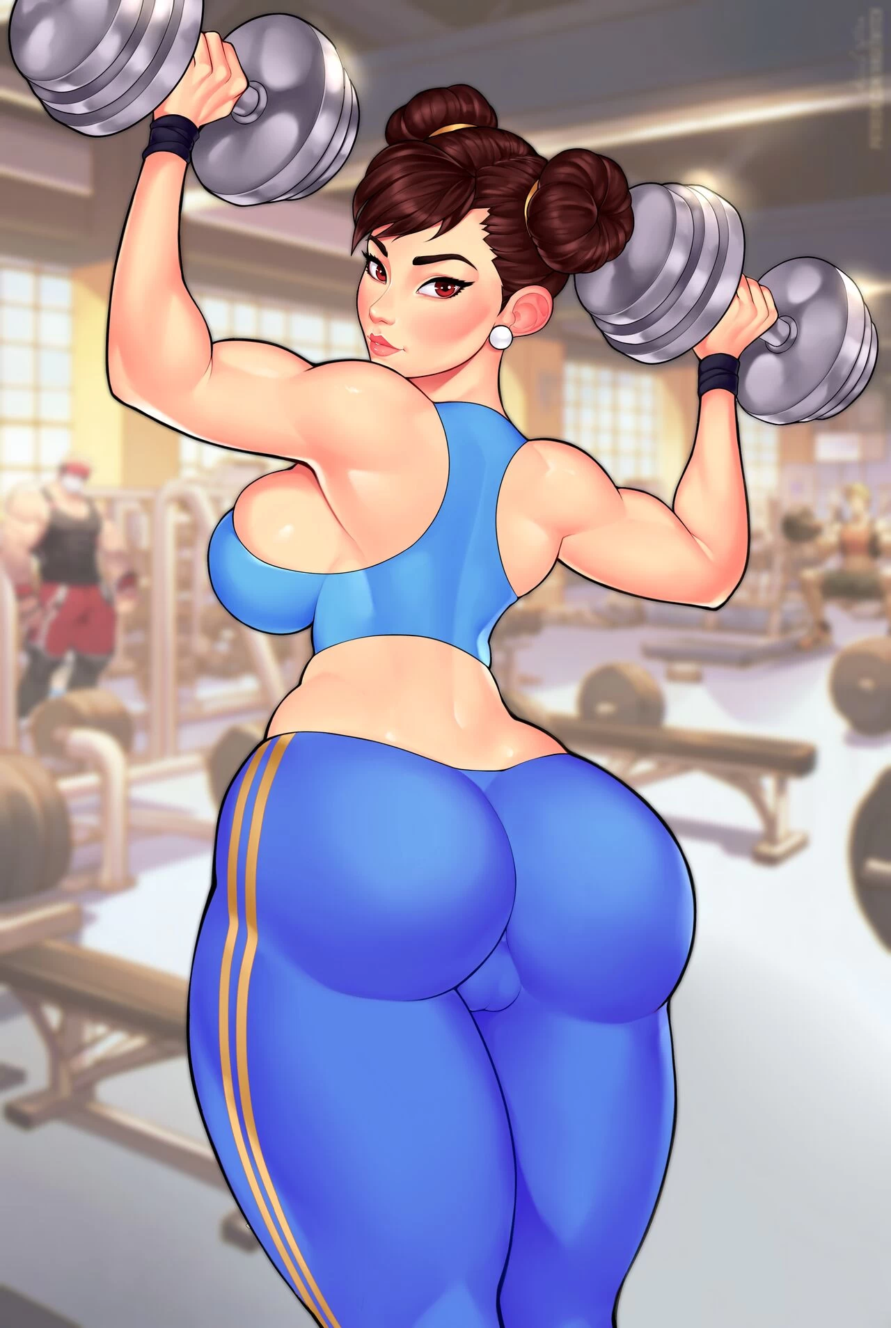 Chun-li TightPants porn comic picture 1