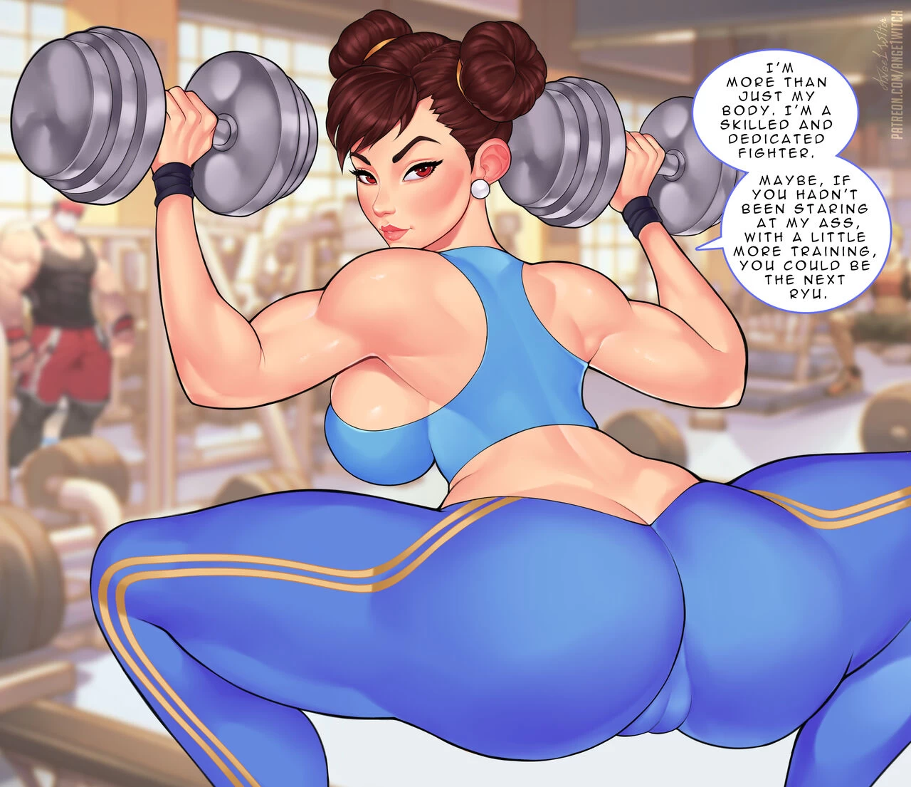 Chun-li TightPants porn comic picture 3