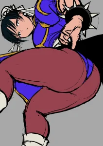 Chun-Li VS Ken Masters porn comic picture 1