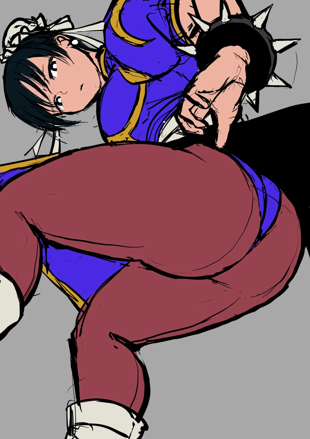Chun-Li VS Ken Masters porn comic picture 1