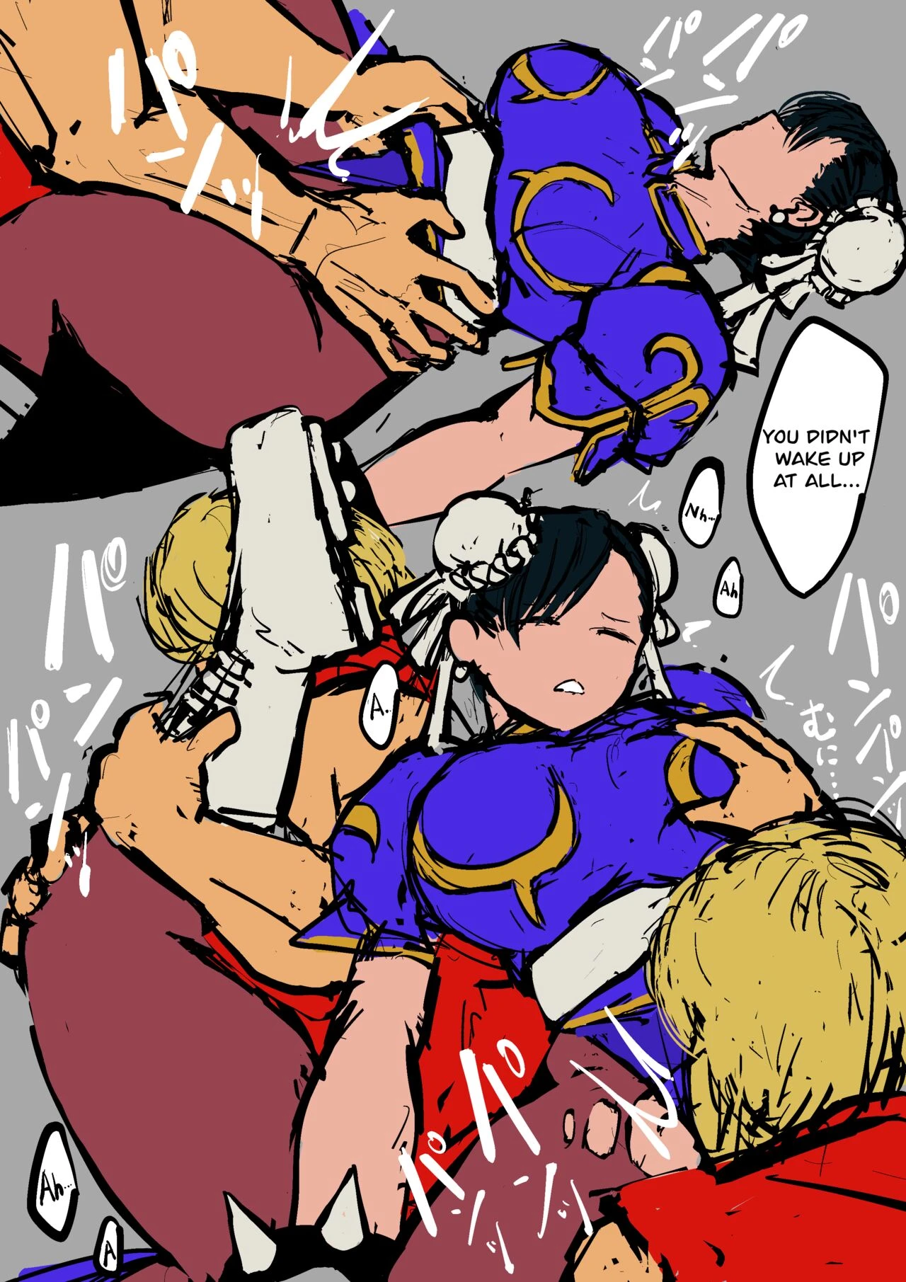 Chun-Li VS Ken Masters porn comic picture 10
