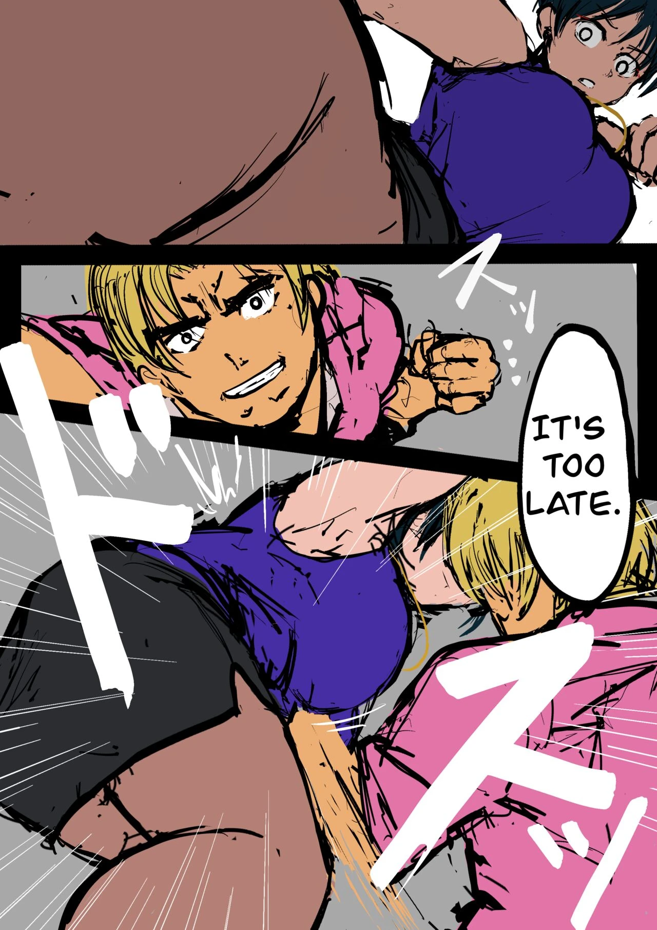 Chun-Li VS Ken Masters porn comic picture 3