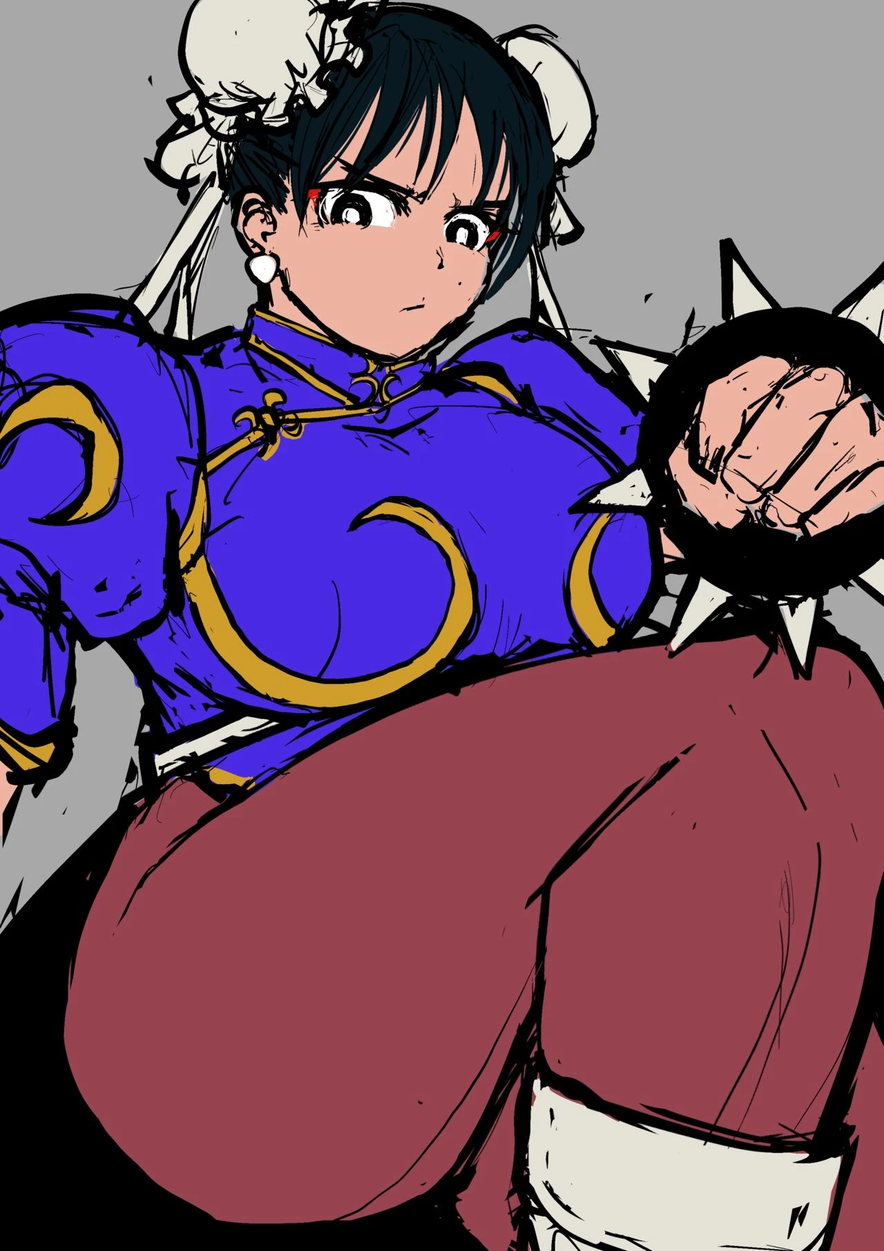 Chun-Li VS Ken Masters porn comic picture 7
