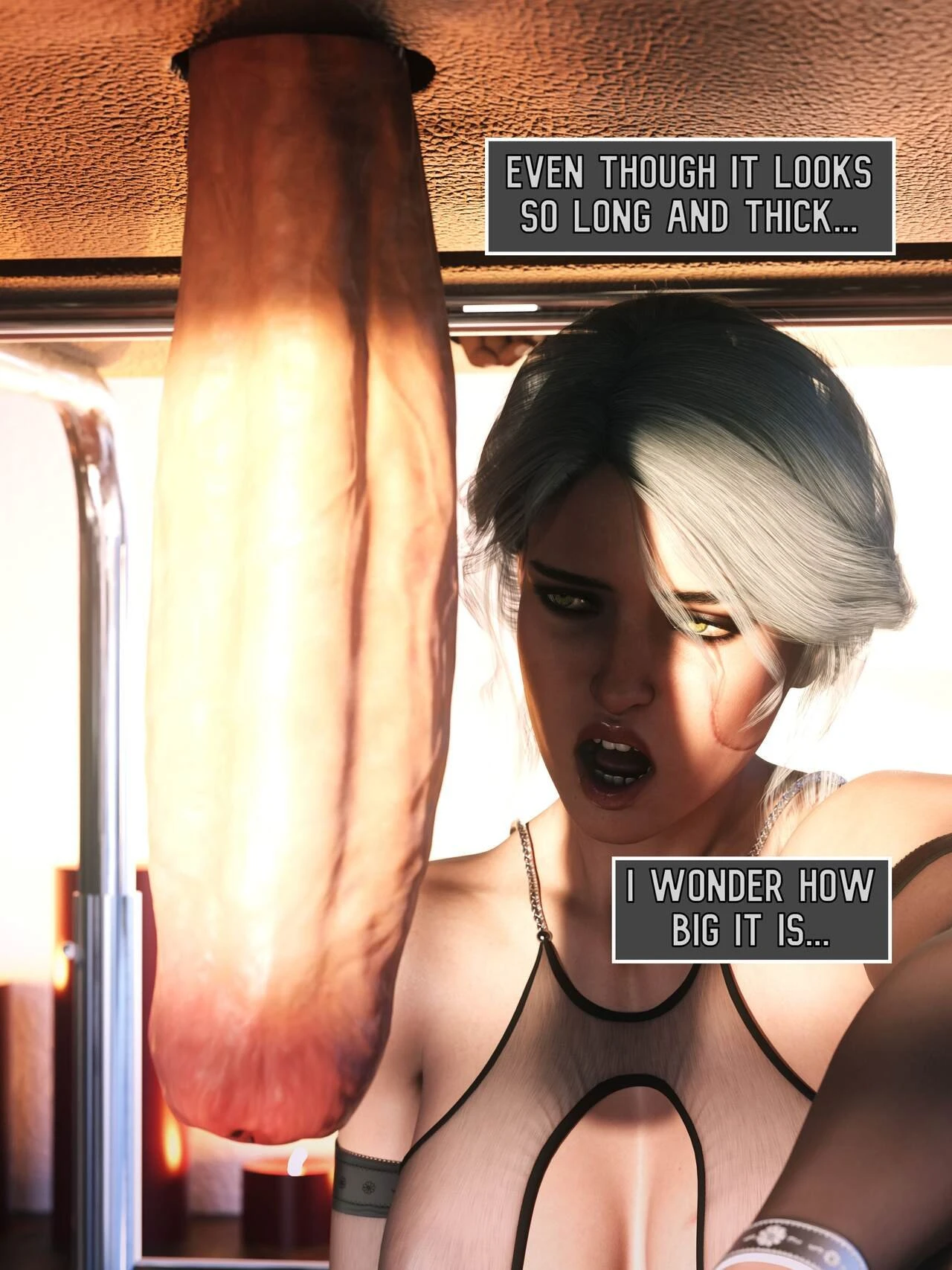 Ciri & Triss Massage porn comic picture 5