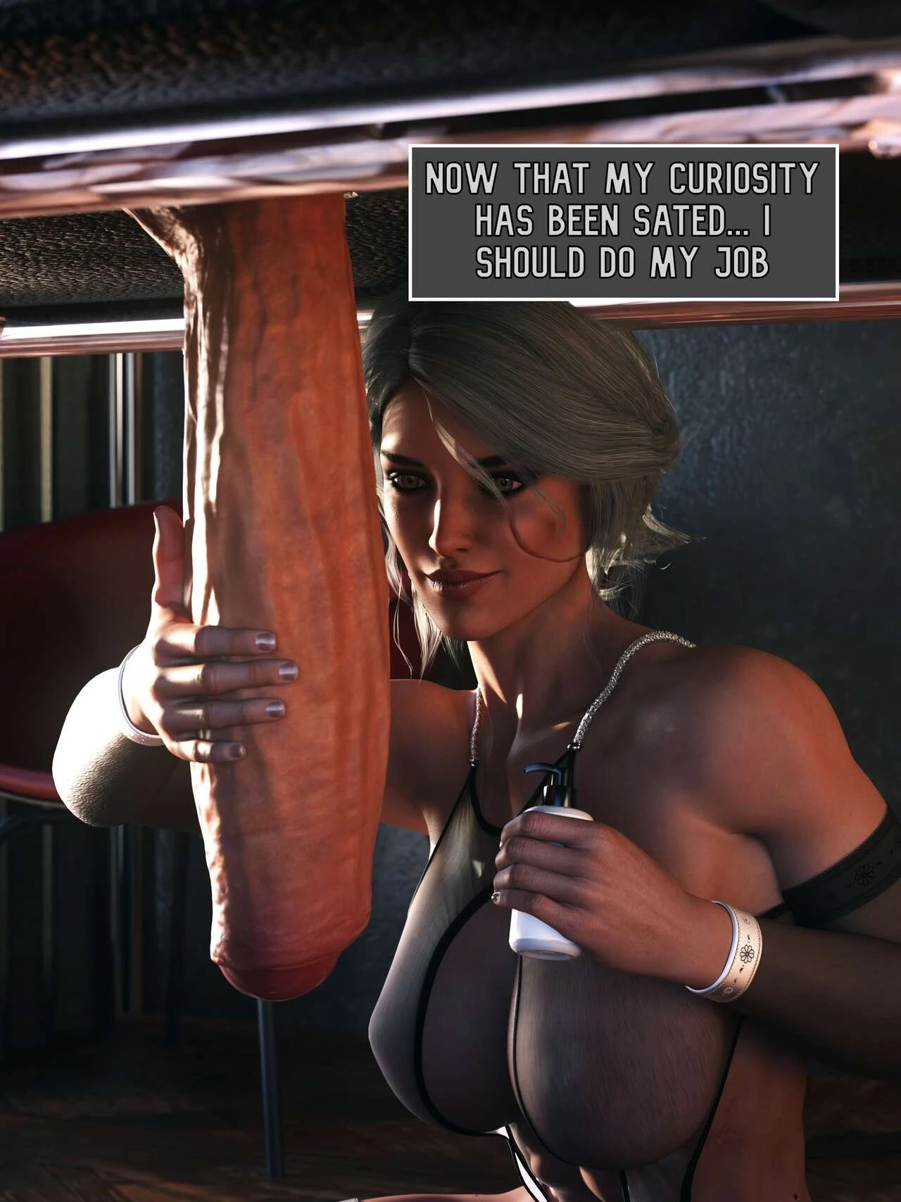 Ciri & Triss Massage porn comic picture 7