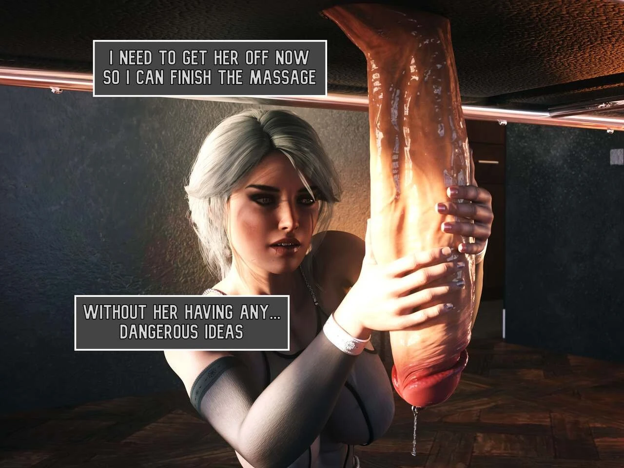 Ciri & Triss Massage porn comic picture 9