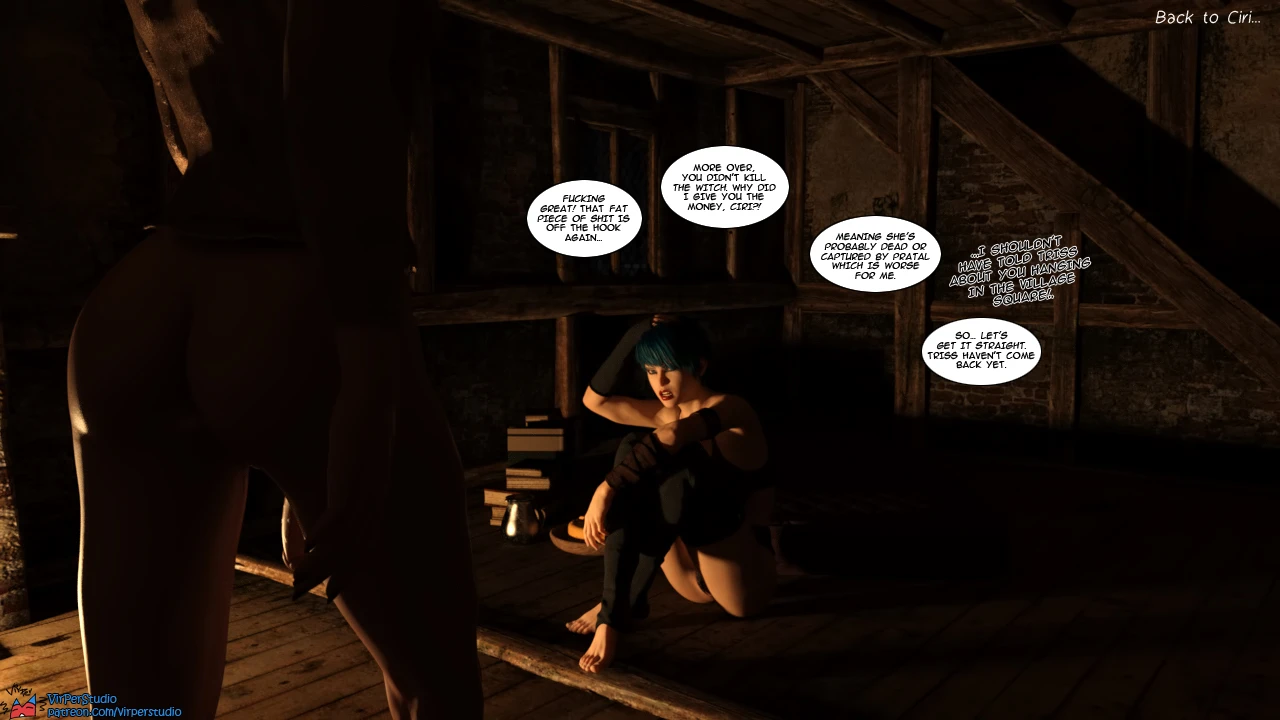 Ciri's Adventures: Witch Hunt 4 porn comic picture 51