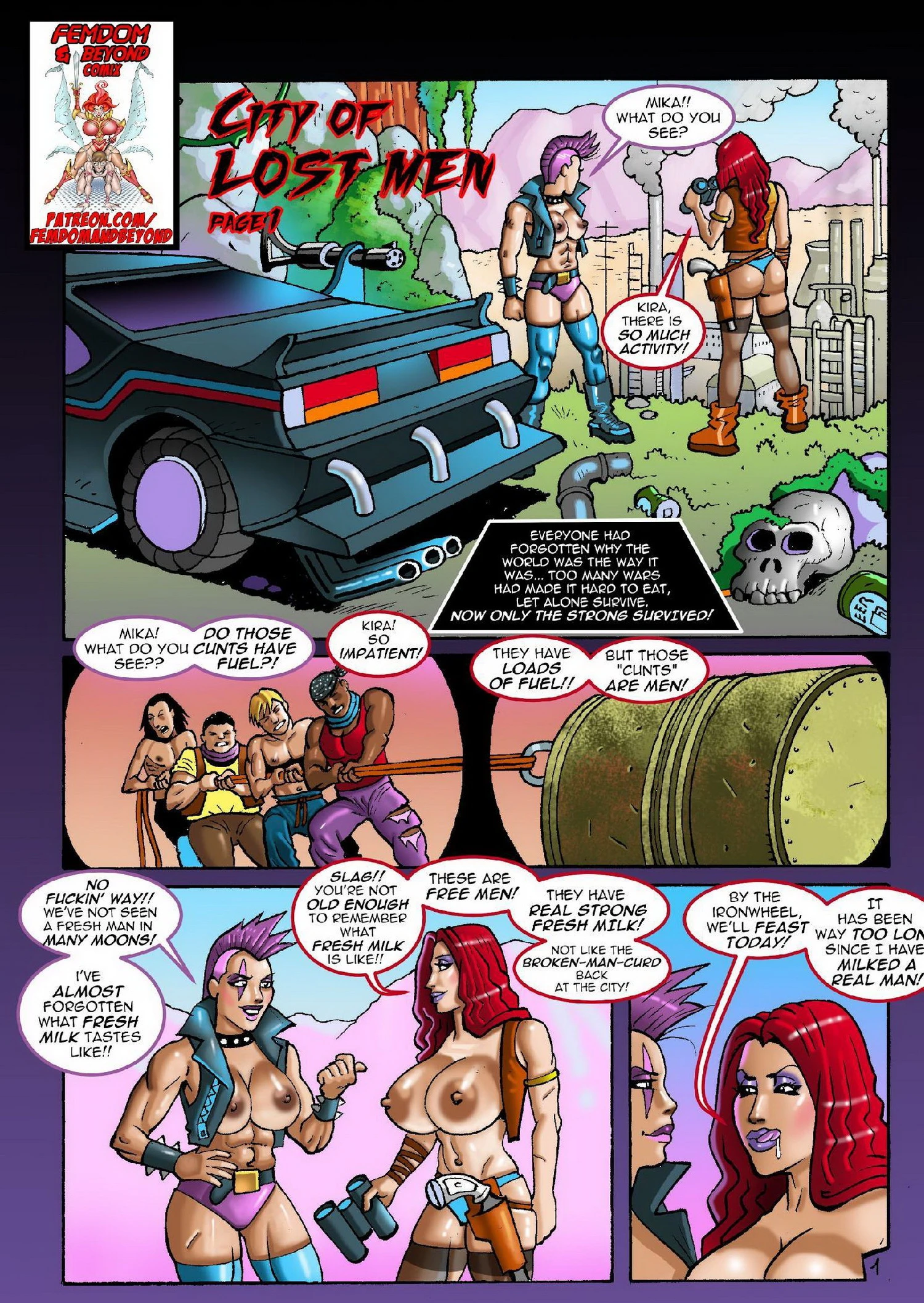 City of Lost Men porn comic picture 1