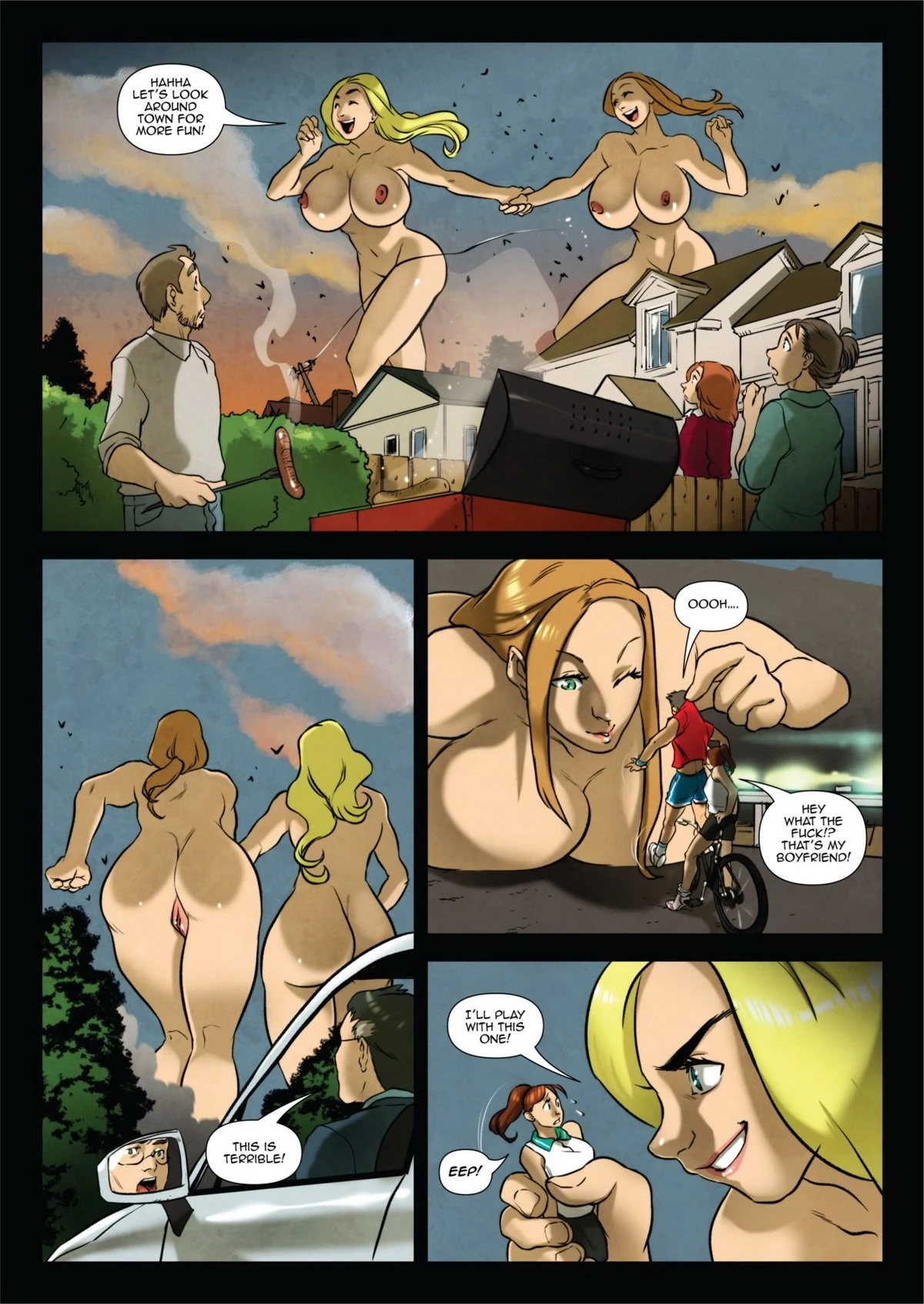 Claire and Diana Take The Big Apple porn comic picture 15