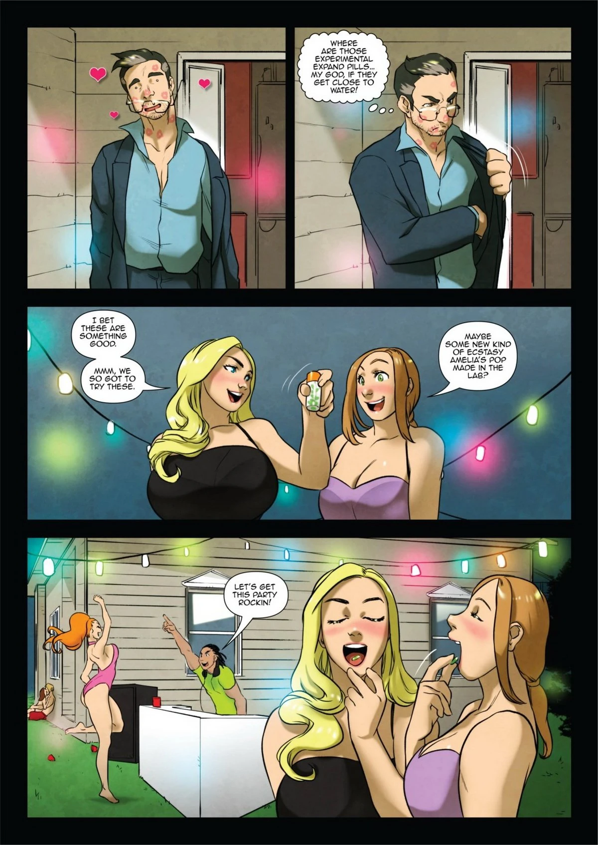 Claire and Diana Take The Big Apple porn comic picture 4