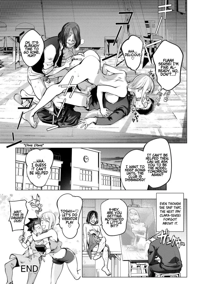 Clara-sensei no Bijutsu Kyoushitsu porn comic picture 33