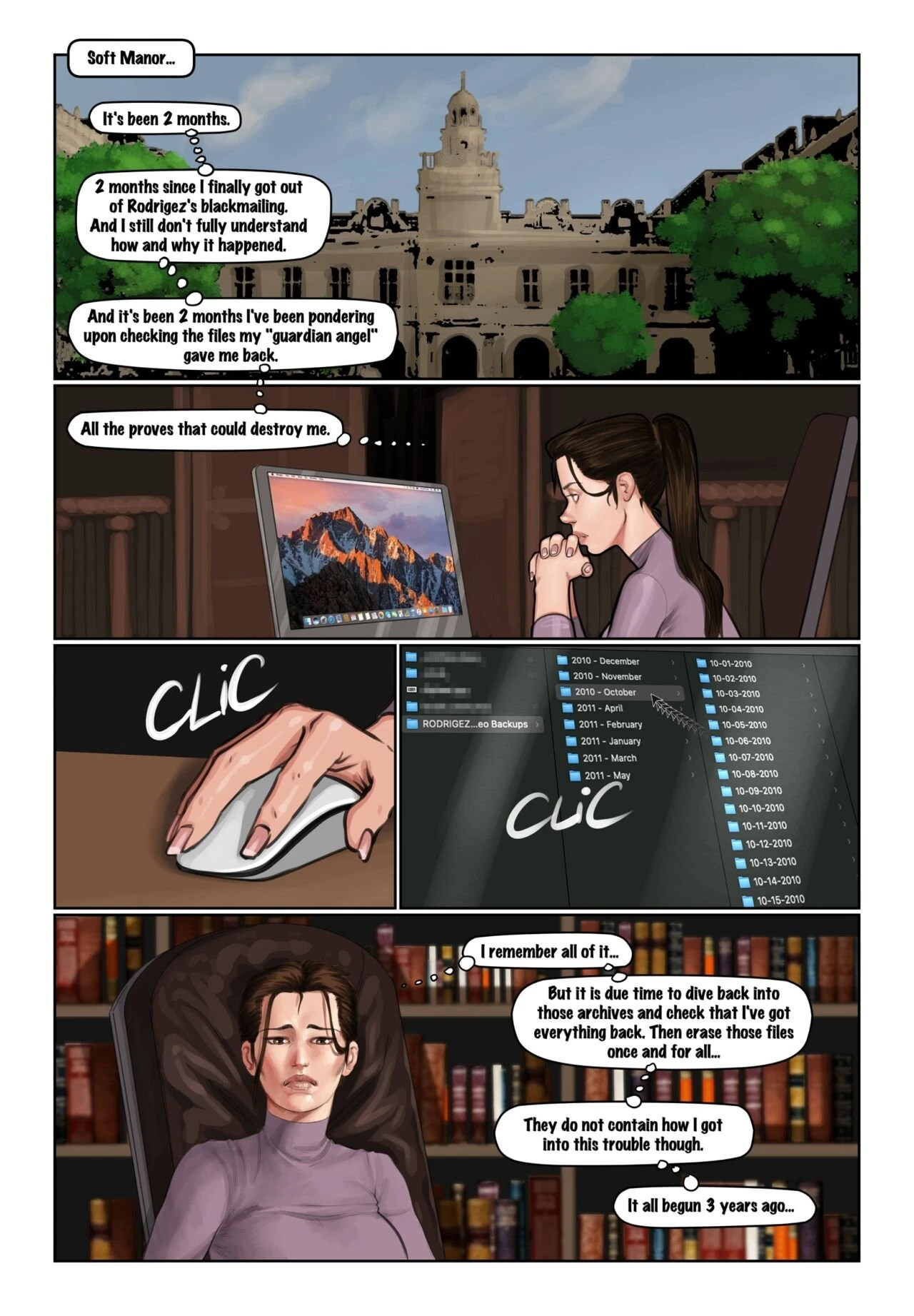 Clara Soft Hell Memories Part 1 - Captured porn comic picture 2