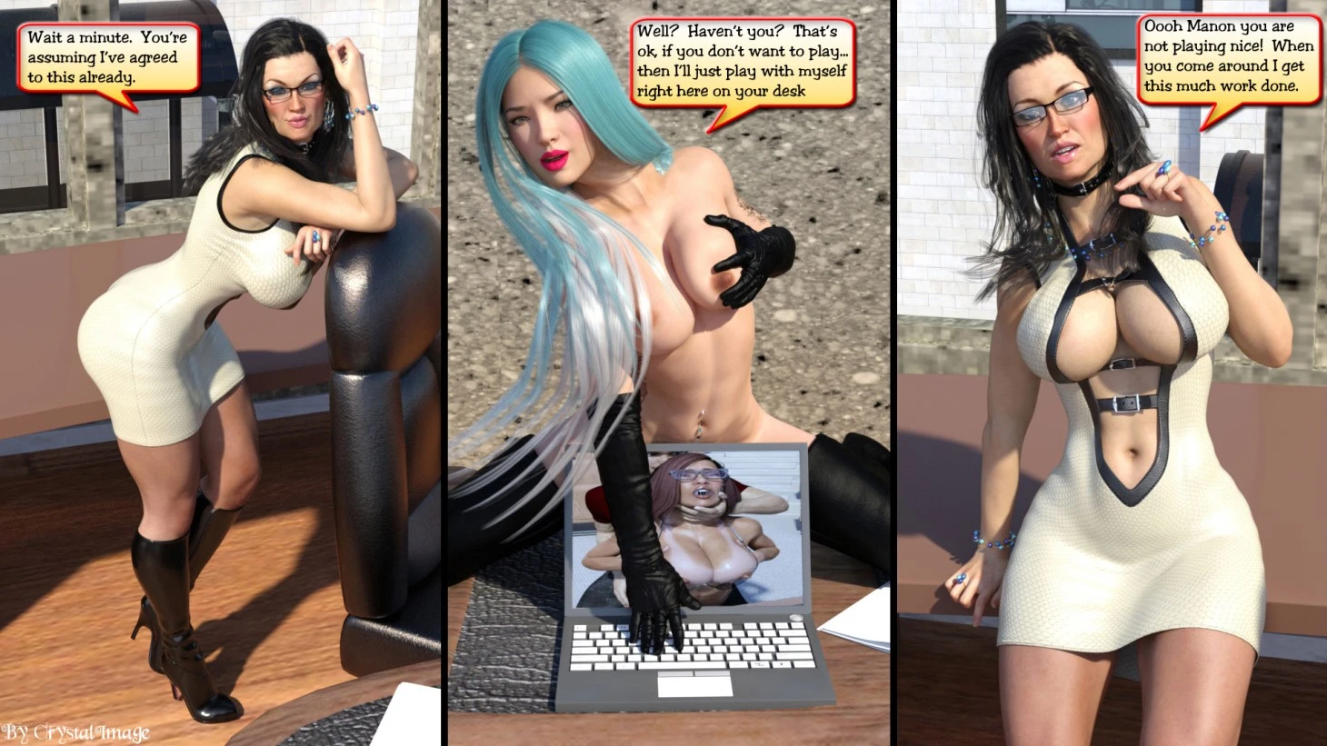 Classic Silke 3 - Double the Fun! porn comic picture 13