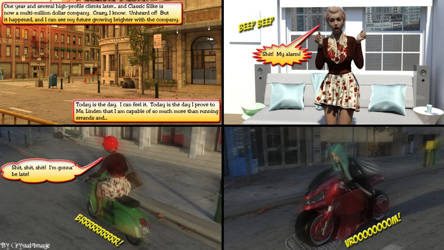 Classic Silke 3 - Double the Fun! porn comic picture 3