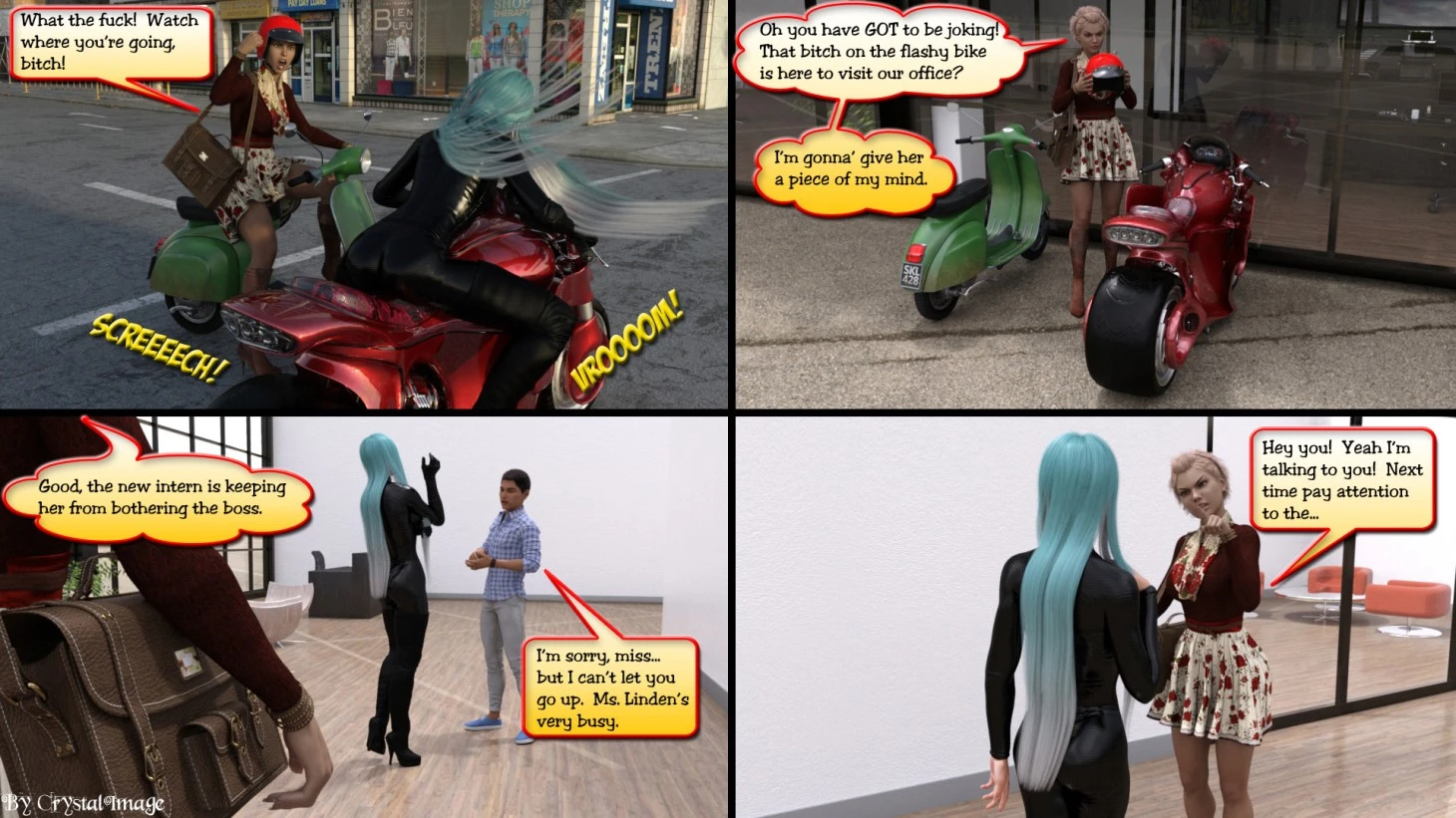 Classic Silke 3 - Double the Fun! porn comic picture 4