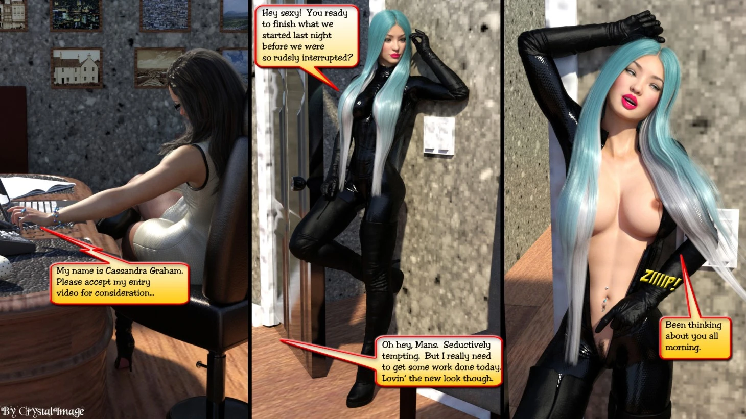 Classic Silke 3 - Double the Fun! porn comic picture 8