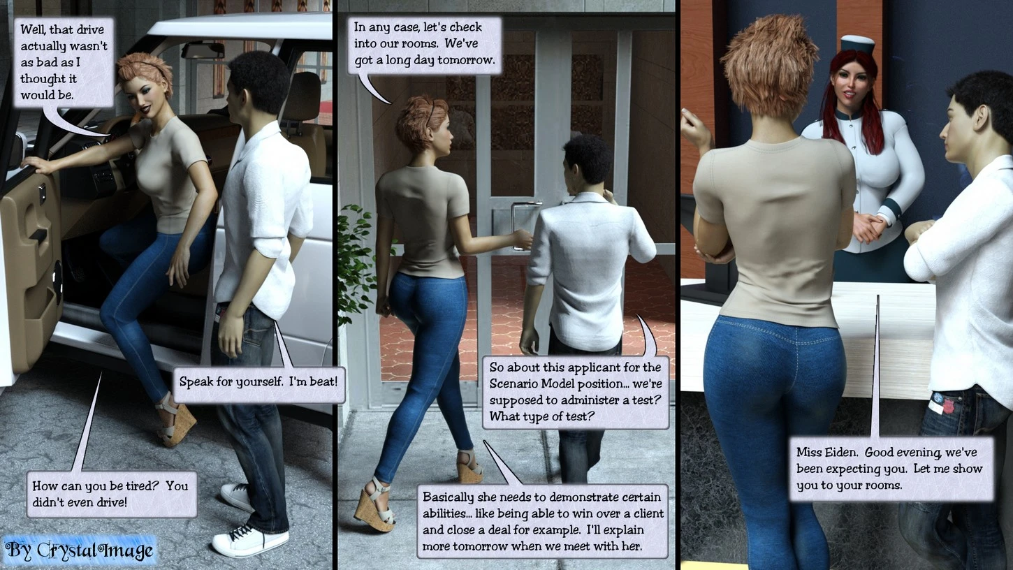 Classic Silke 5 - Virtual Desires porn comic picture 2