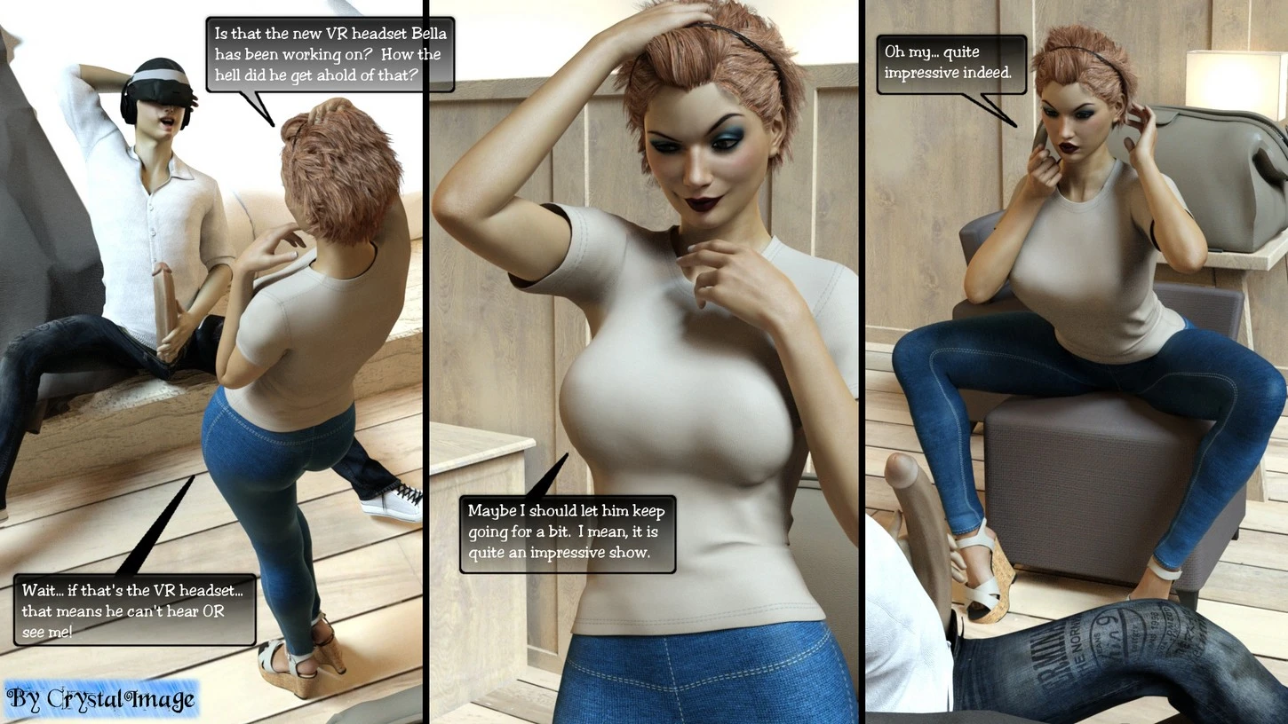 Classic Silke 5 - Virtual Desires porn comic picture 7