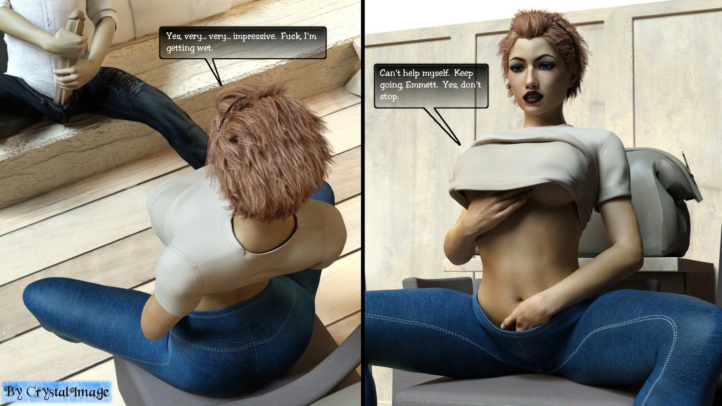 Classic Silke 5 - Virtual Desires porn comic picture 8