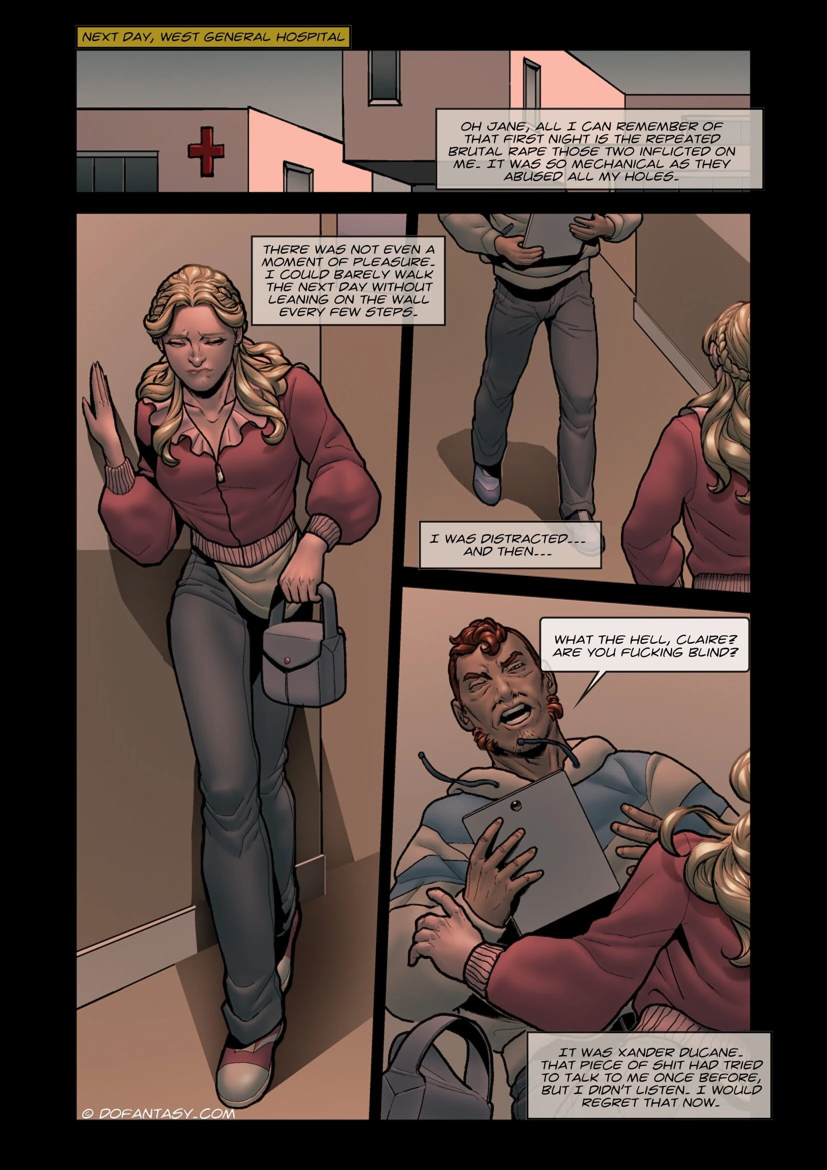 Classmate Claire's Tale 3 porn comic picture 16