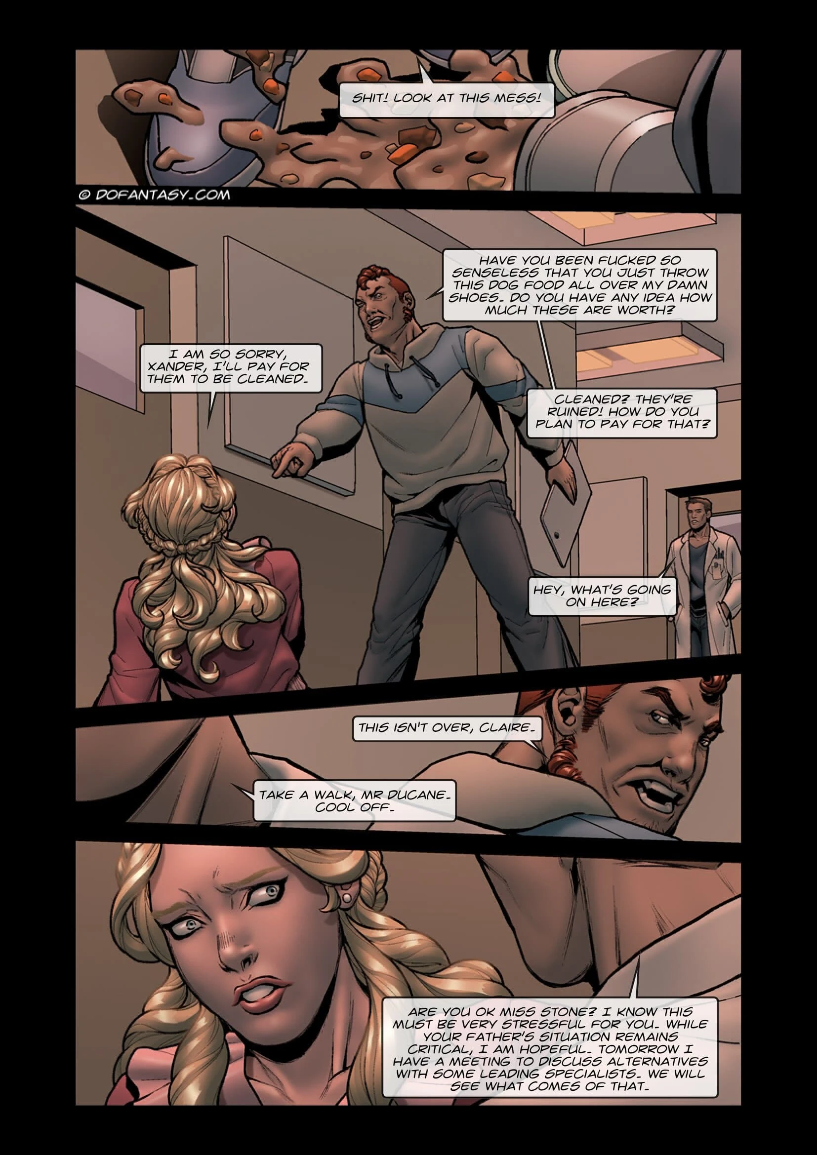 Classmate Claire's Tale 3 porn comic picture 17