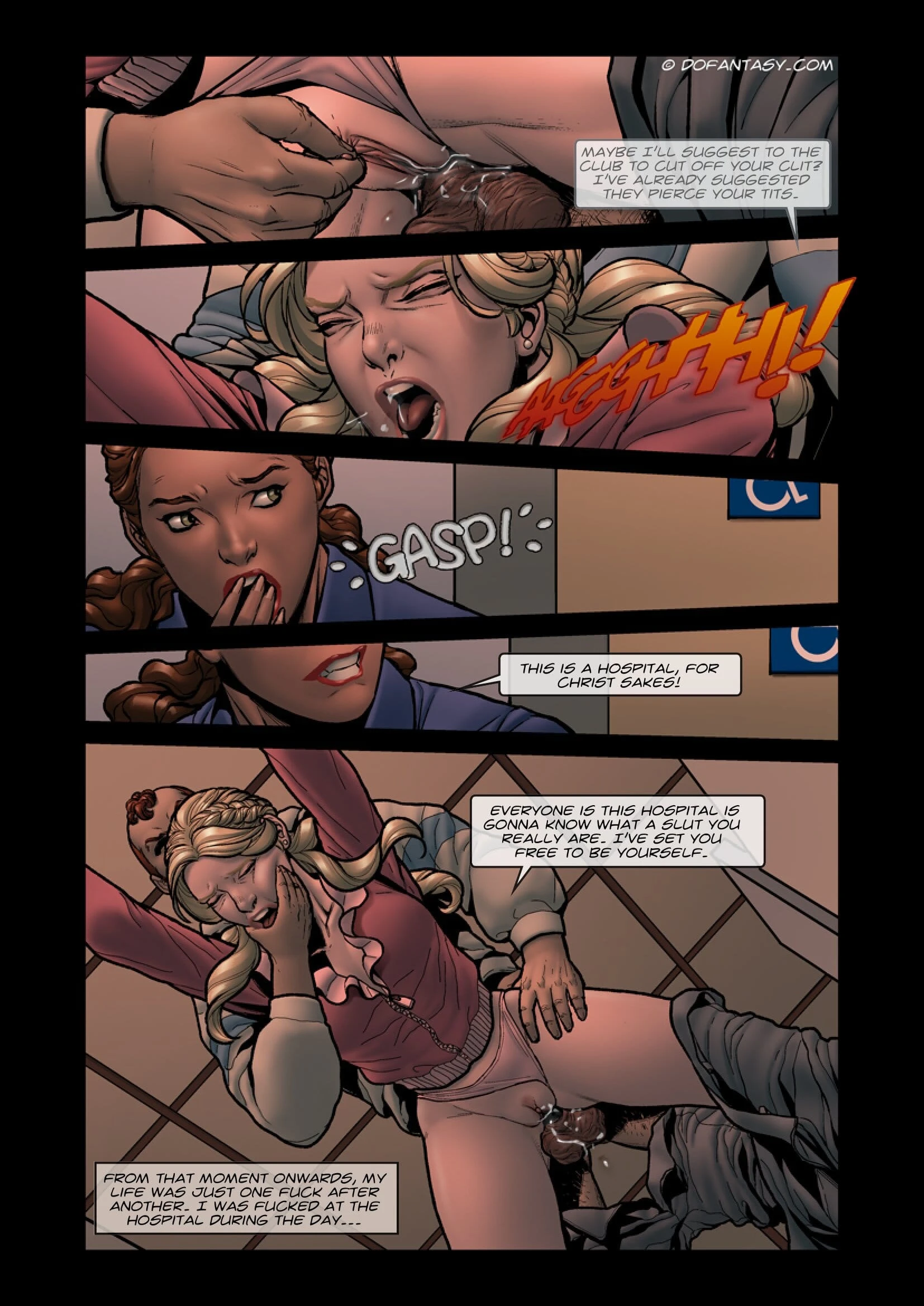 Classmate Claire's Tale 3 porn comic picture 41