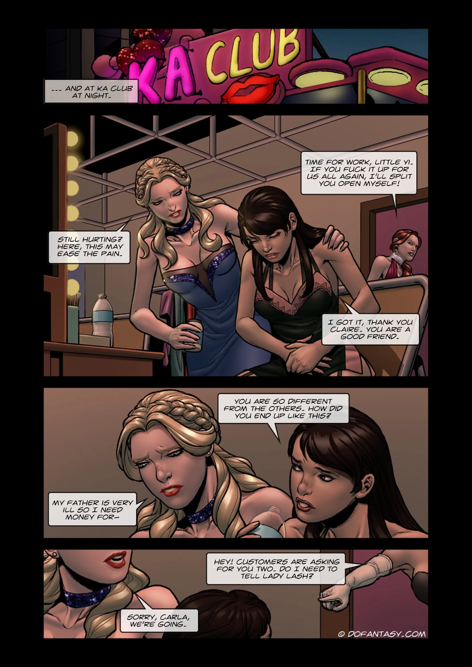 Classmate Claire's Tale 3 porn comic picture 42