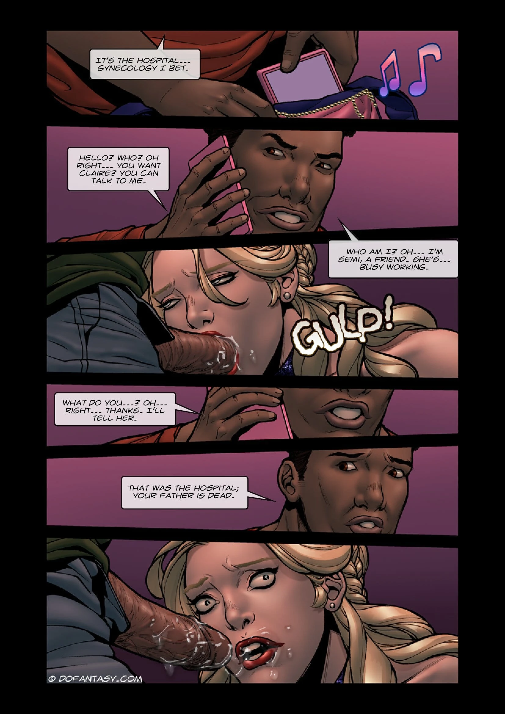 Classmate Claire's Tale 3 porn comic picture 46