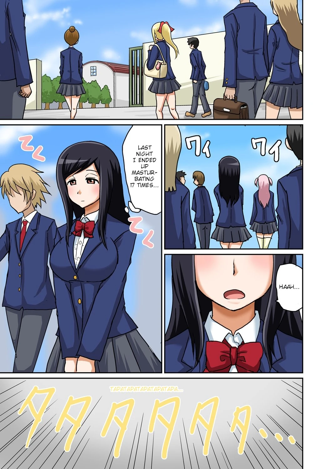 Classmate to Ecchi Jugyou Ch. 4 porn comic picture 2