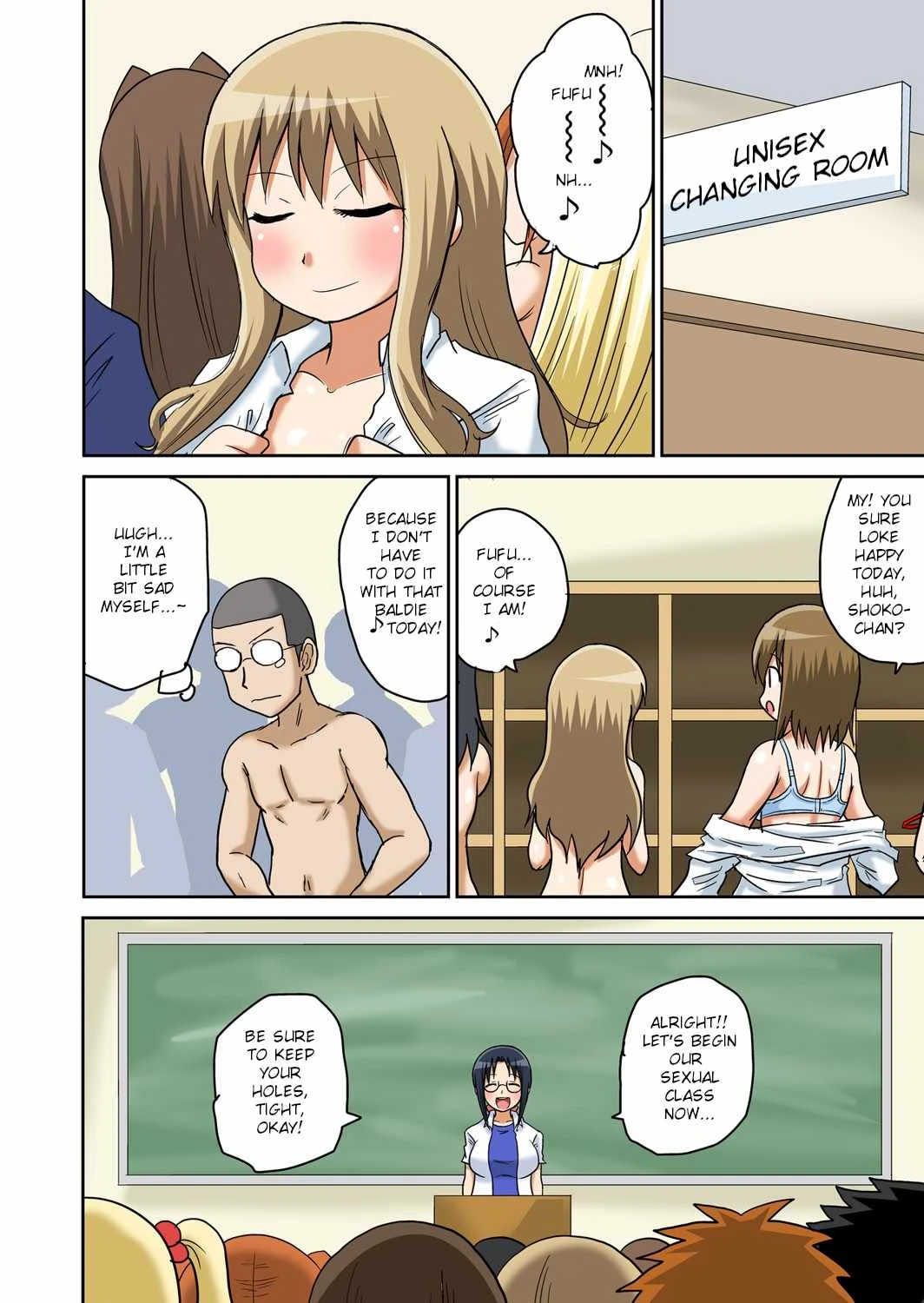 Classmate to Ecchi Jugyou Ch. 5 porn comic picture 6