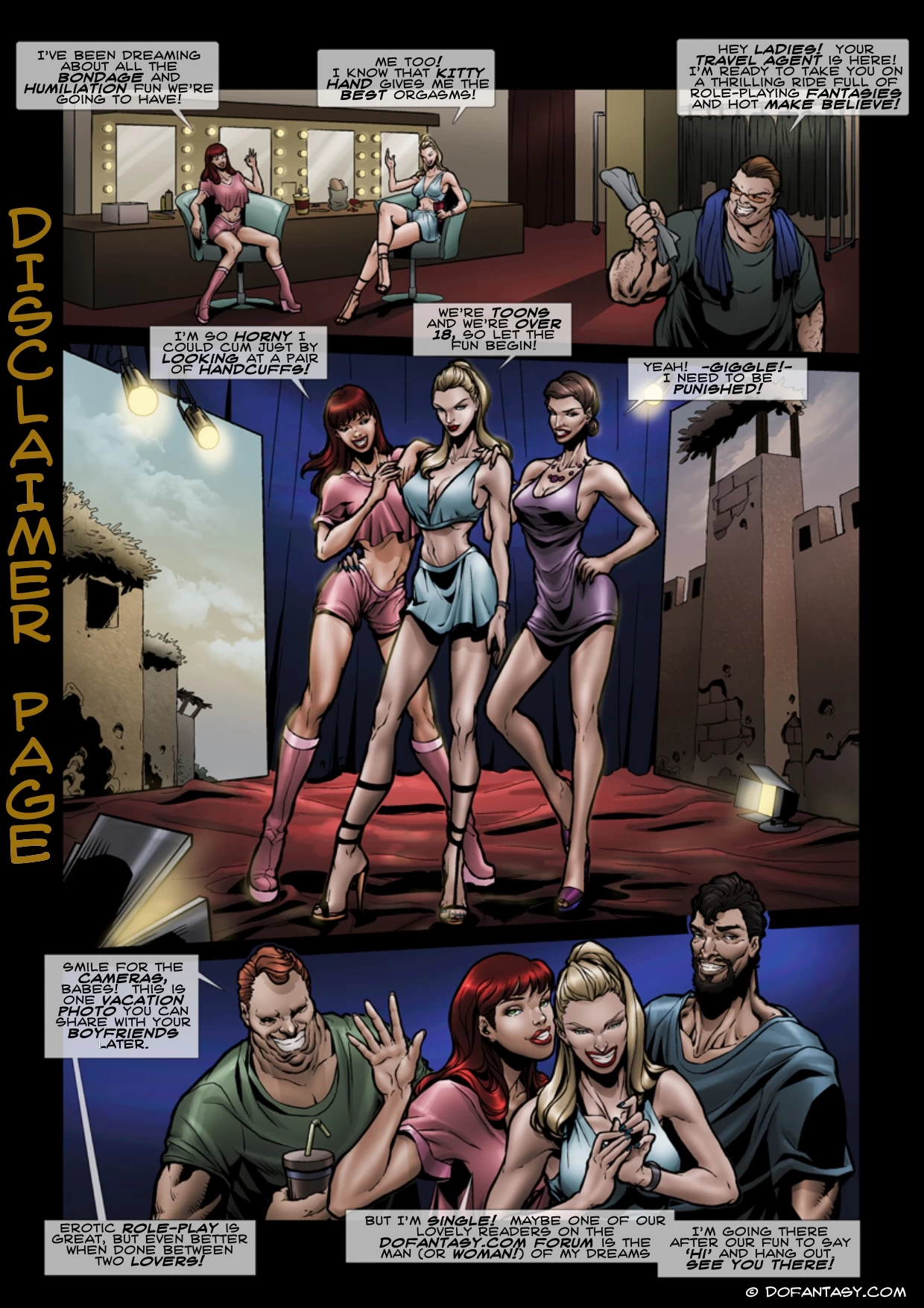 Classmates Jane's nightmare porn comic picture 3