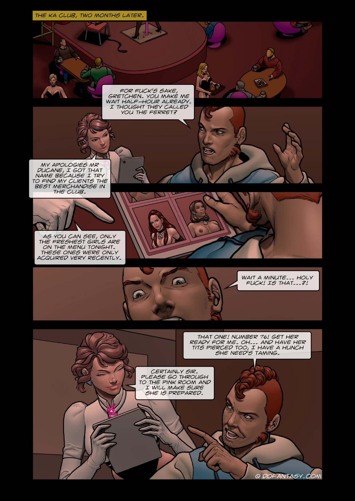 Classmates Jane's nightmare porn comic picture 9