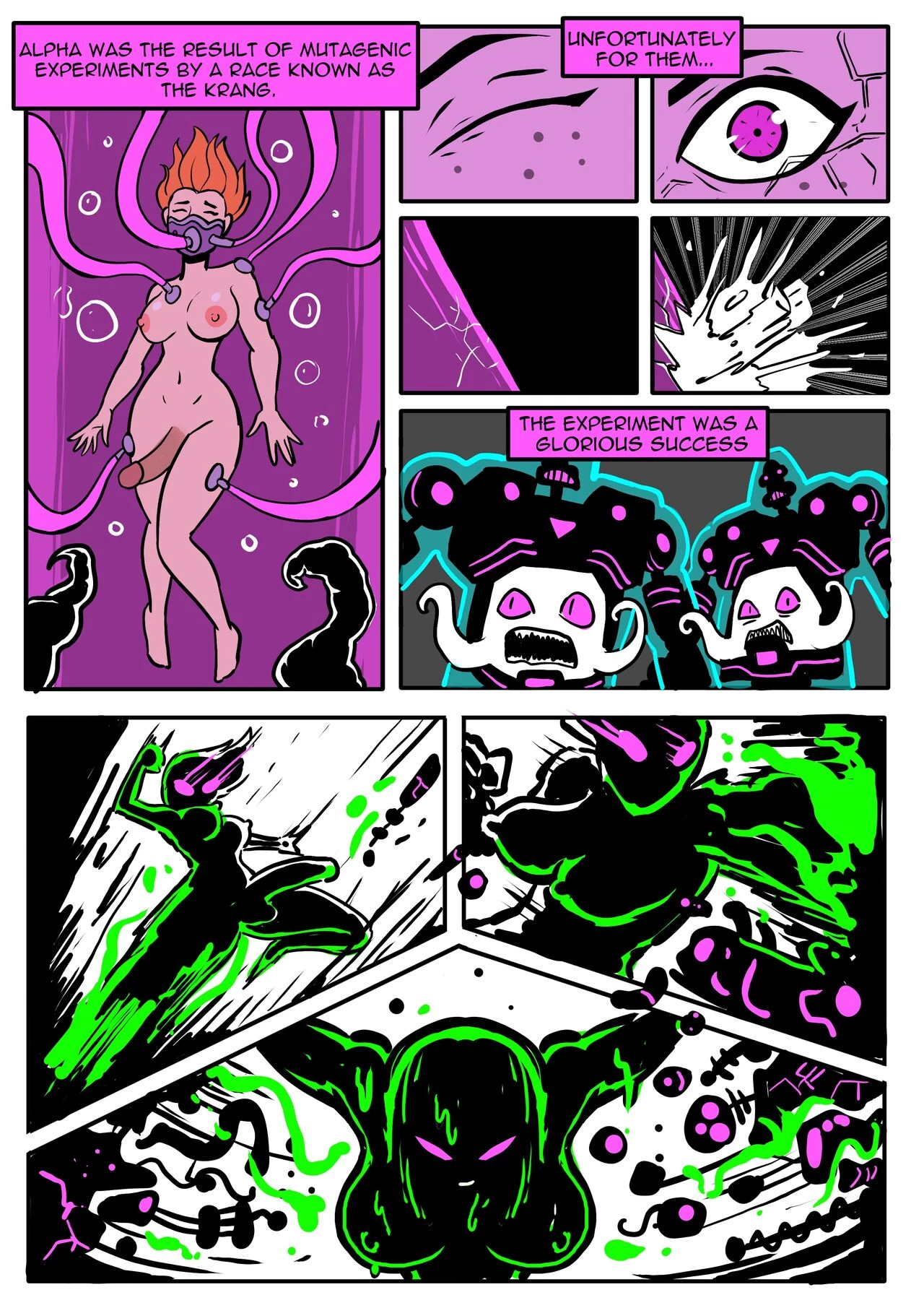 Cloned April futa army porn comic picture 11