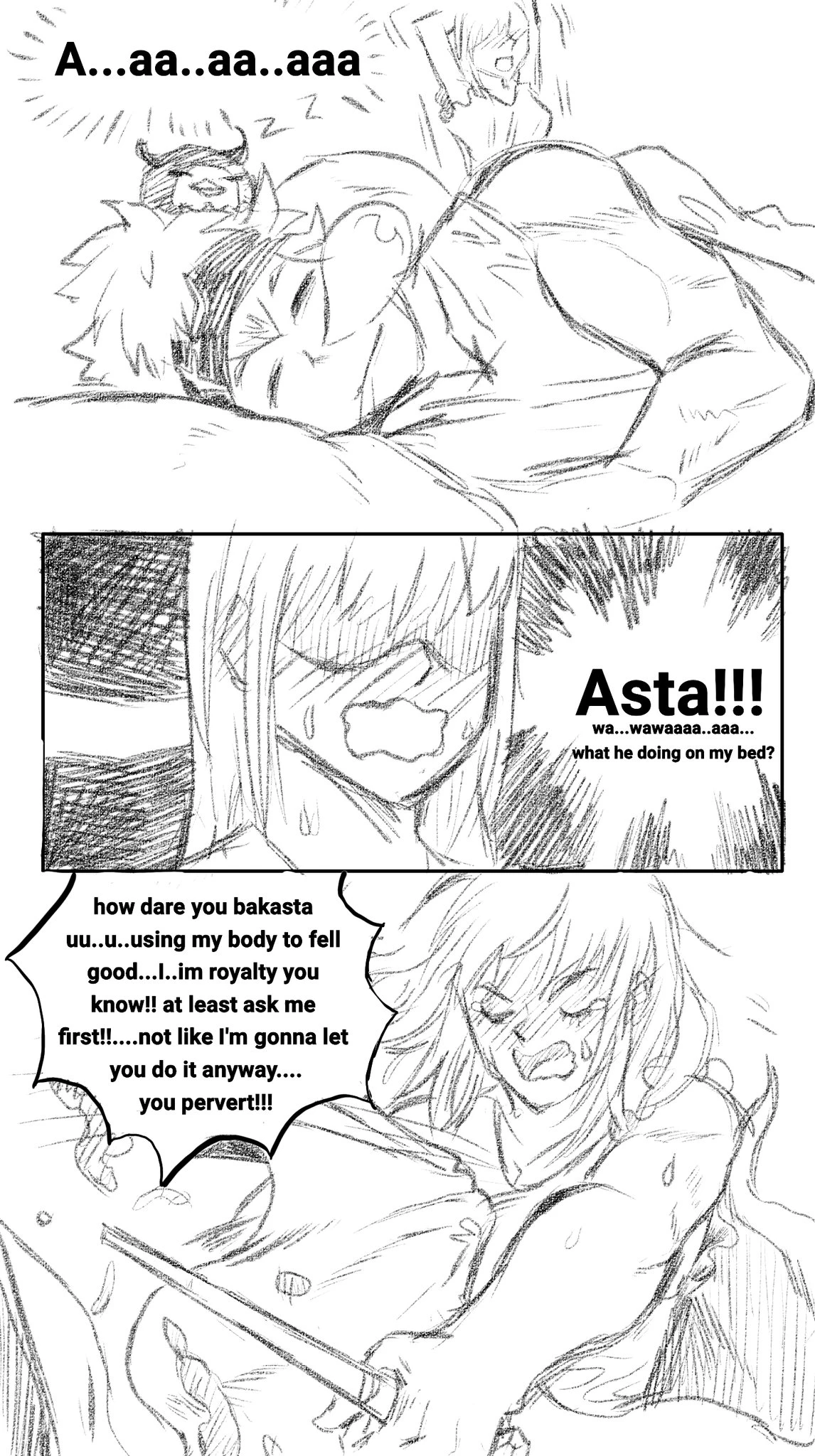 Clovers morning porn comic picture 2