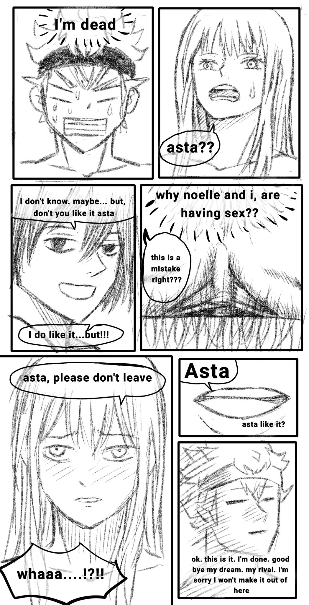 Clovers morning porn comic picture 28