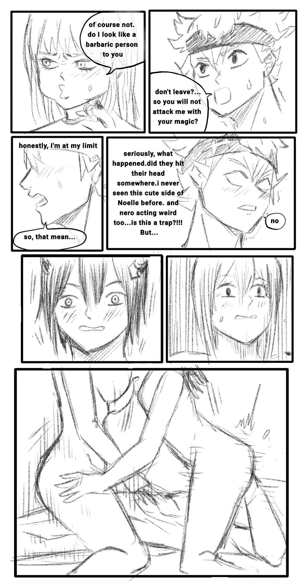 Clovers morning porn comic picture 29