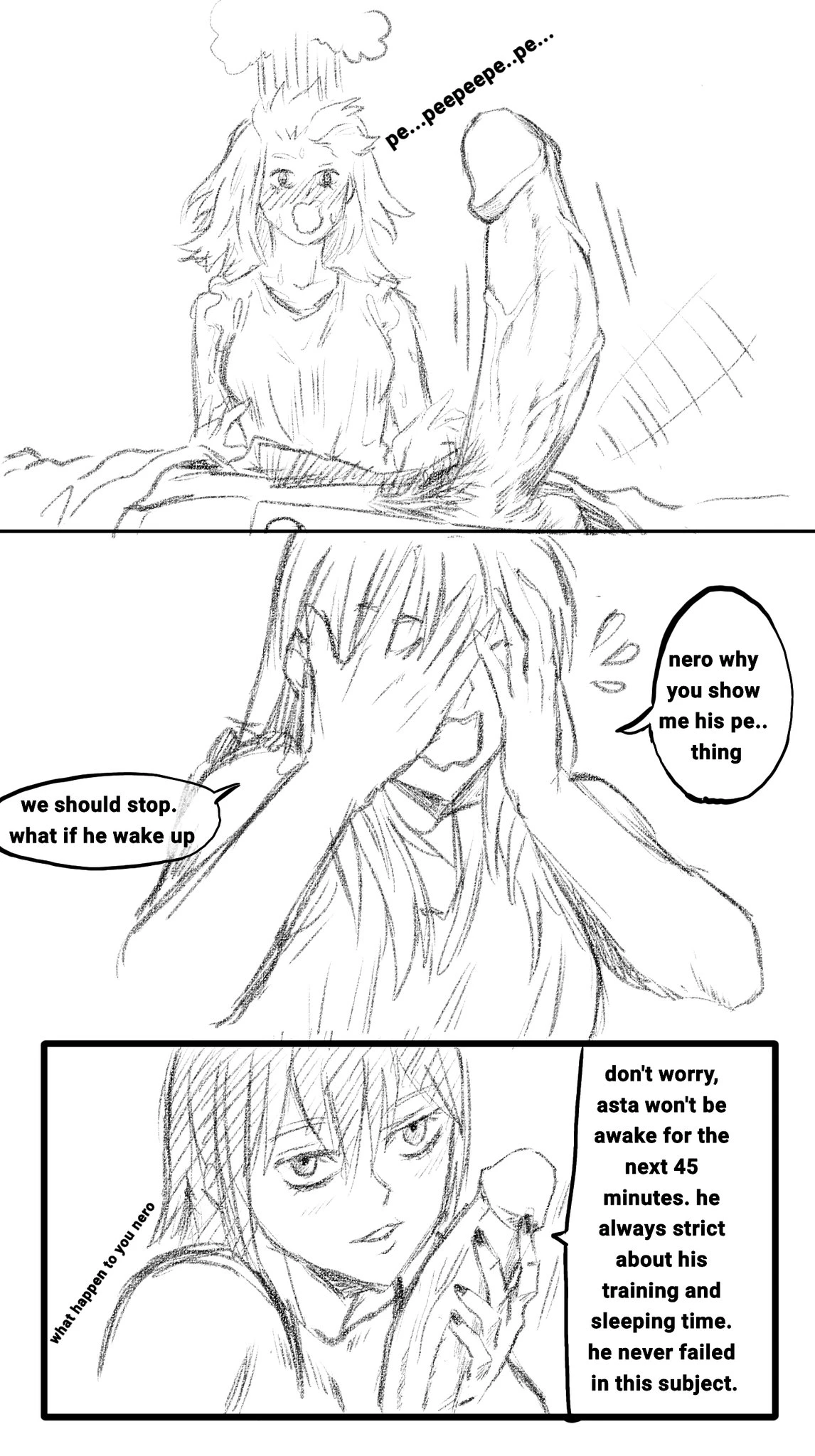 Clovers morning porn comic picture 8