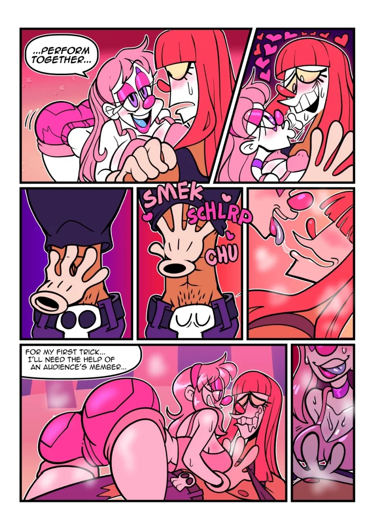 Clownilingus porn comic picture 3