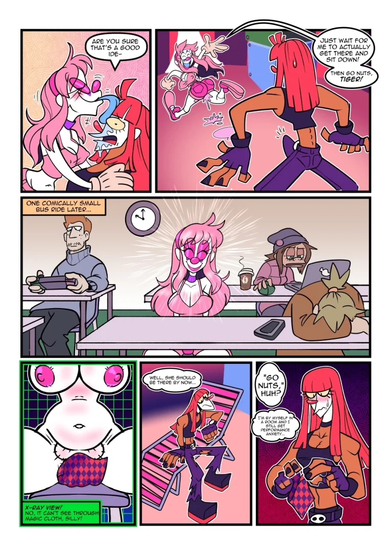 Clownilingus porn comic picture 5
