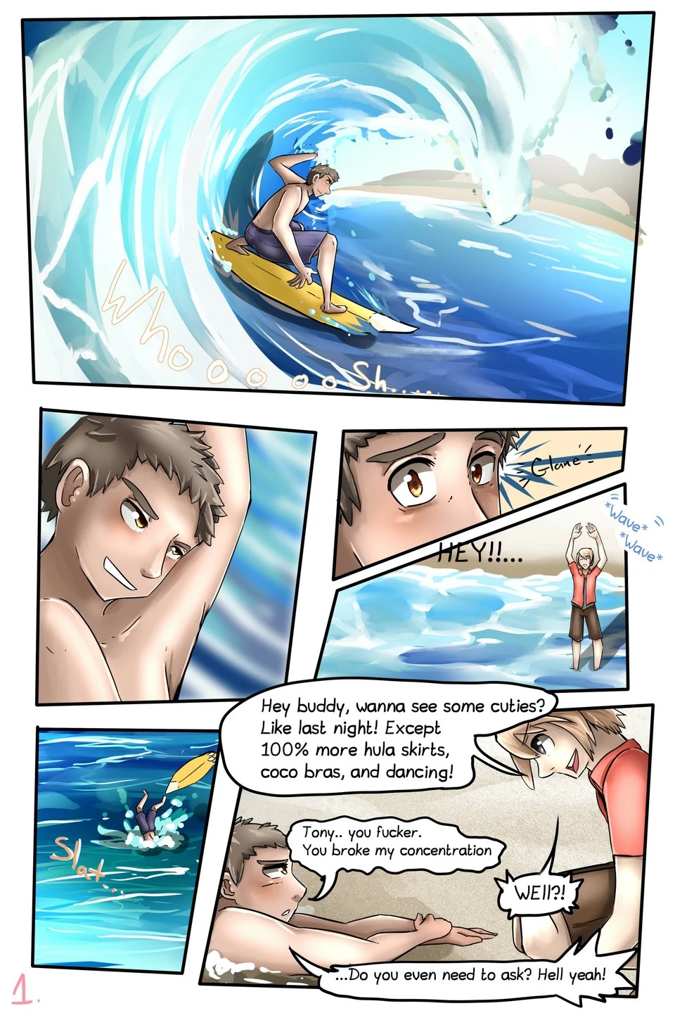 Coconut porn comic picture 2