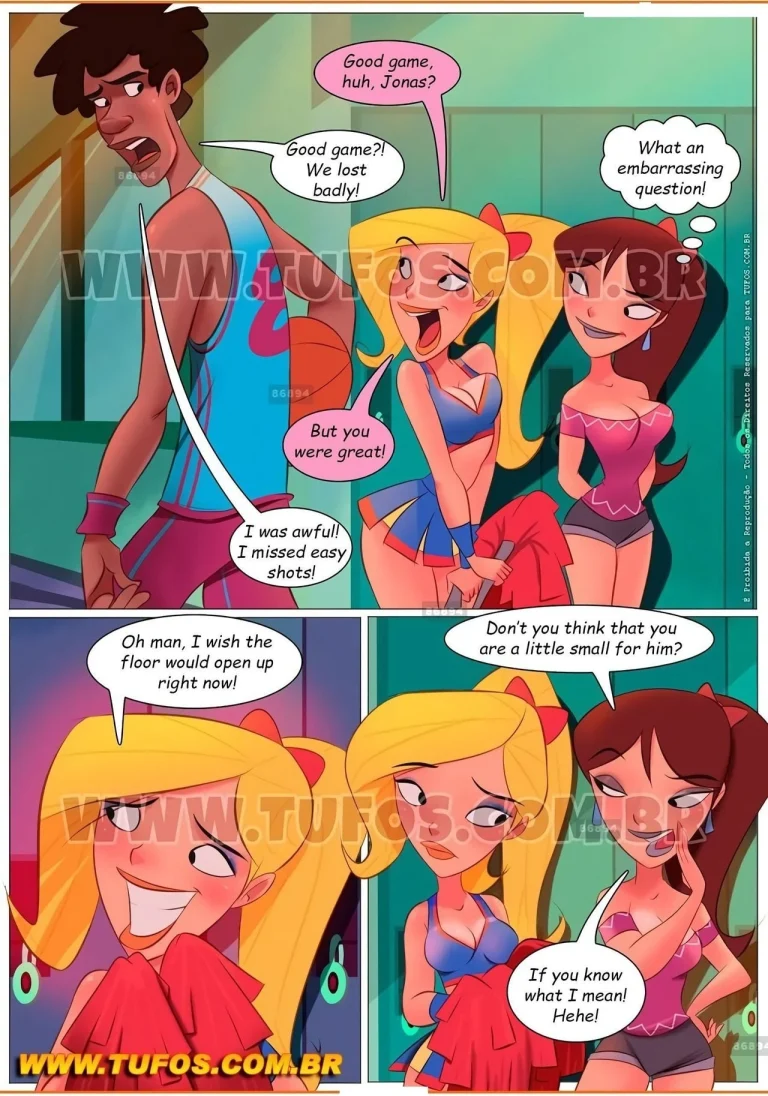 College Perverts 5 - Basketball Game porn comic picture 2