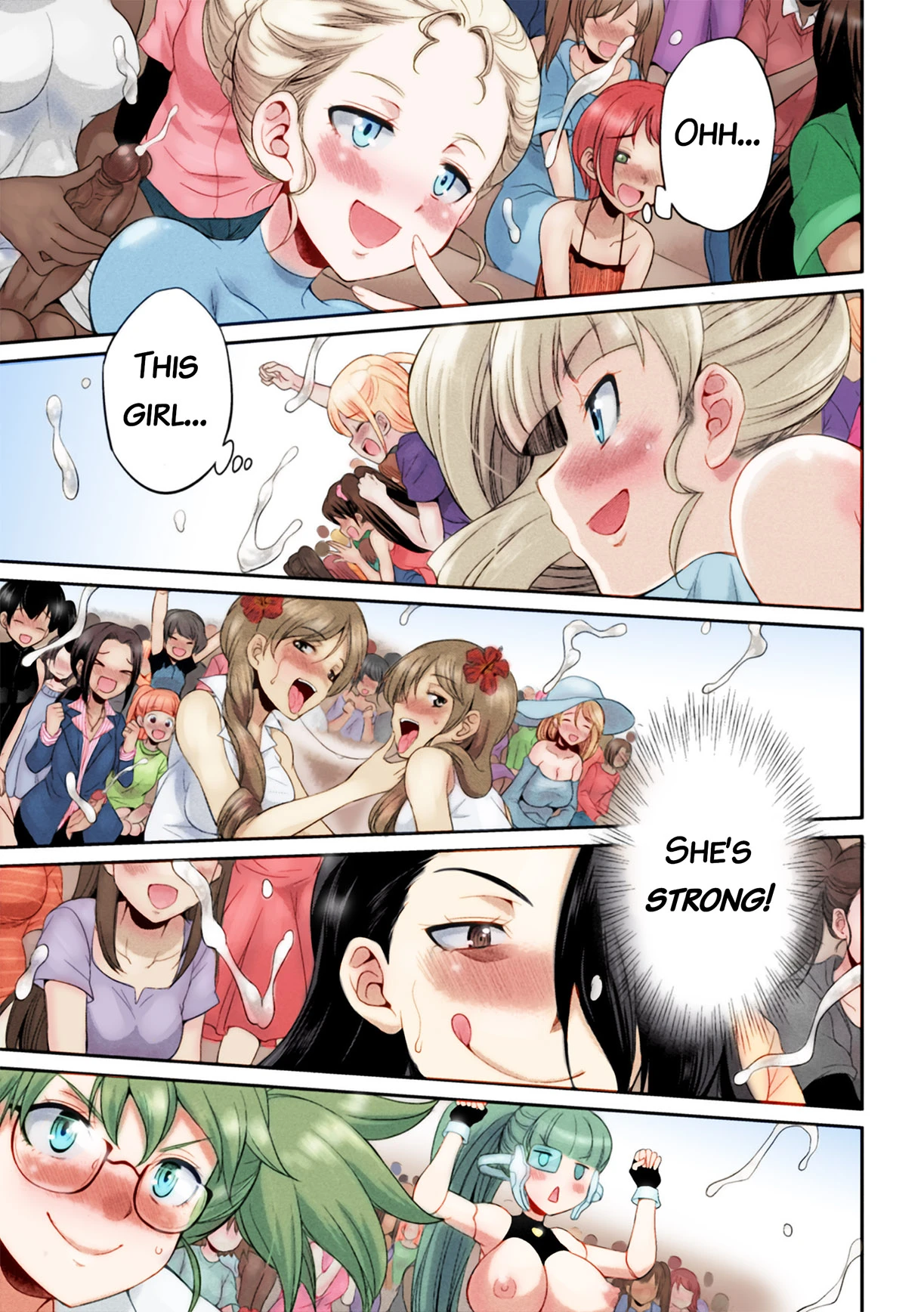 Colored Futanarijima ~The Queen of Penis~ Ch. 2 porn comic picture 12