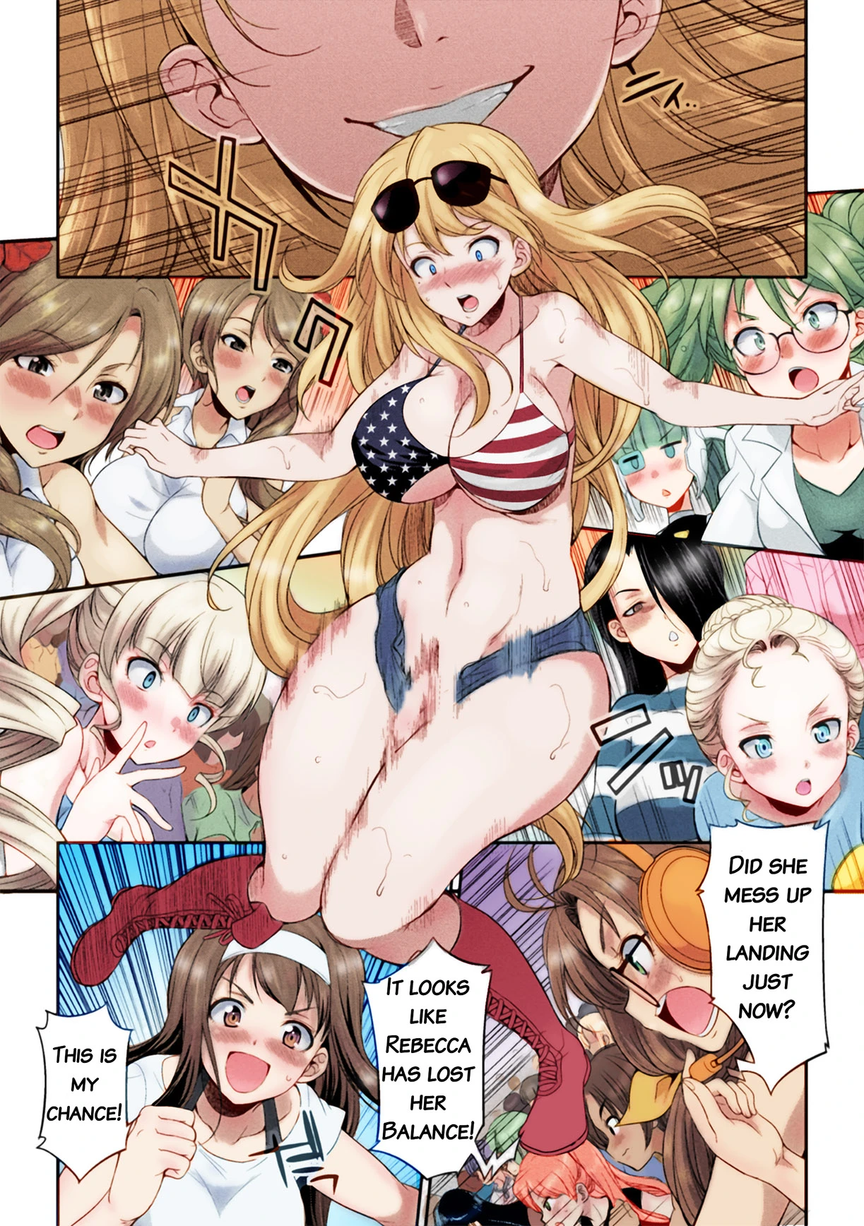 Colored Futanarijima ~The Queen of Penis~ Ch. 2 porn comic picture 2