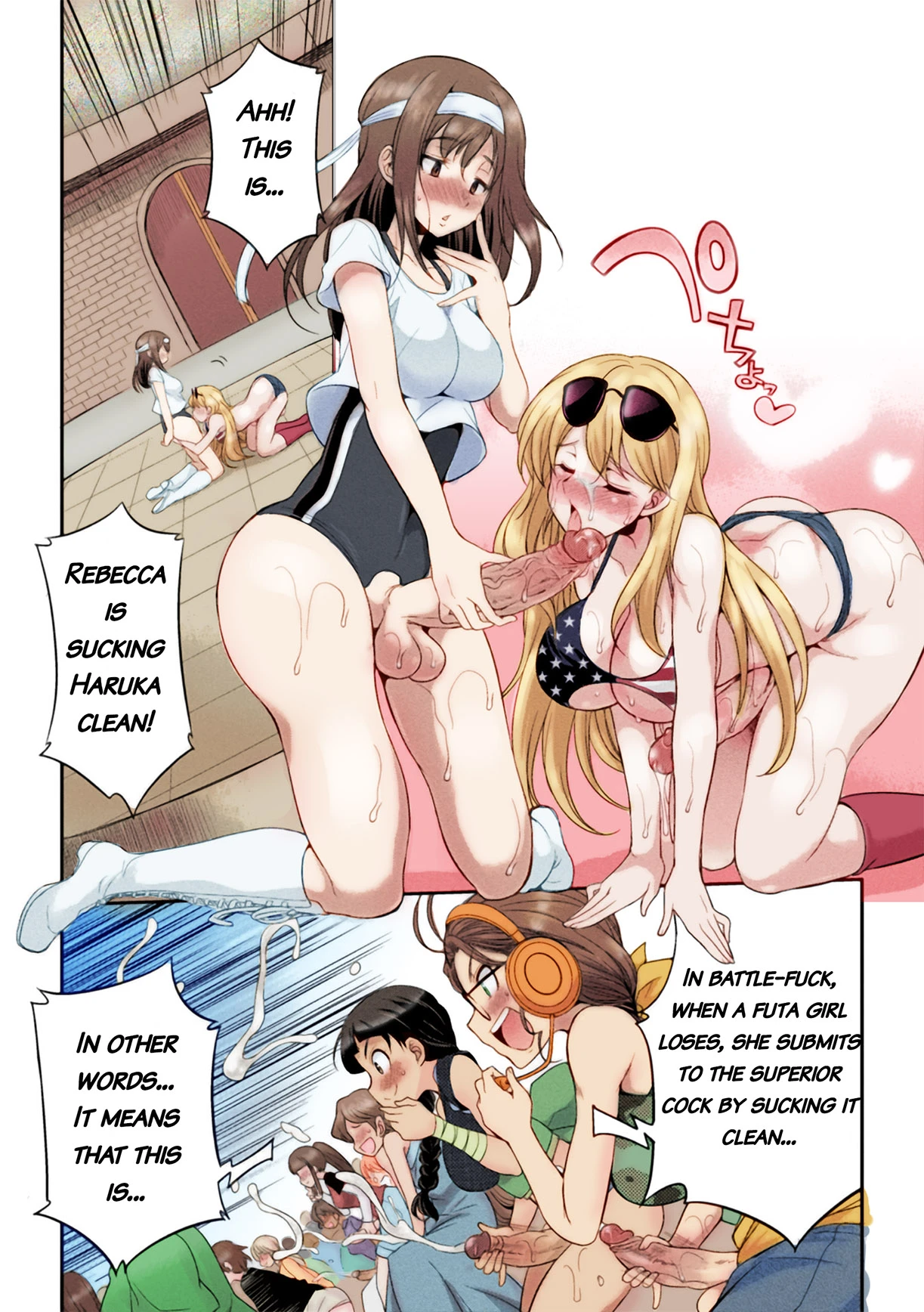 Colored Futanarijima ~The Queen of Penis~ Ch. 2 porn comic picture 21