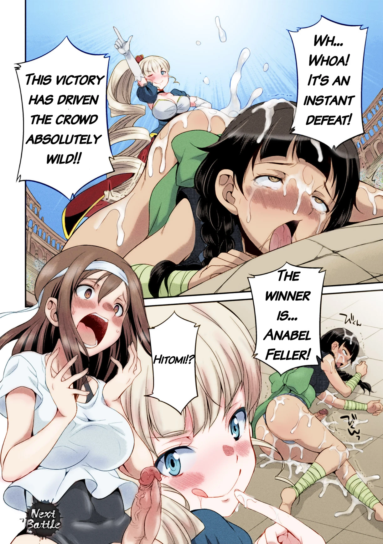 Colored Futanarijima ~The Queen of Penis~ Ch. 2 porn comic picture 27