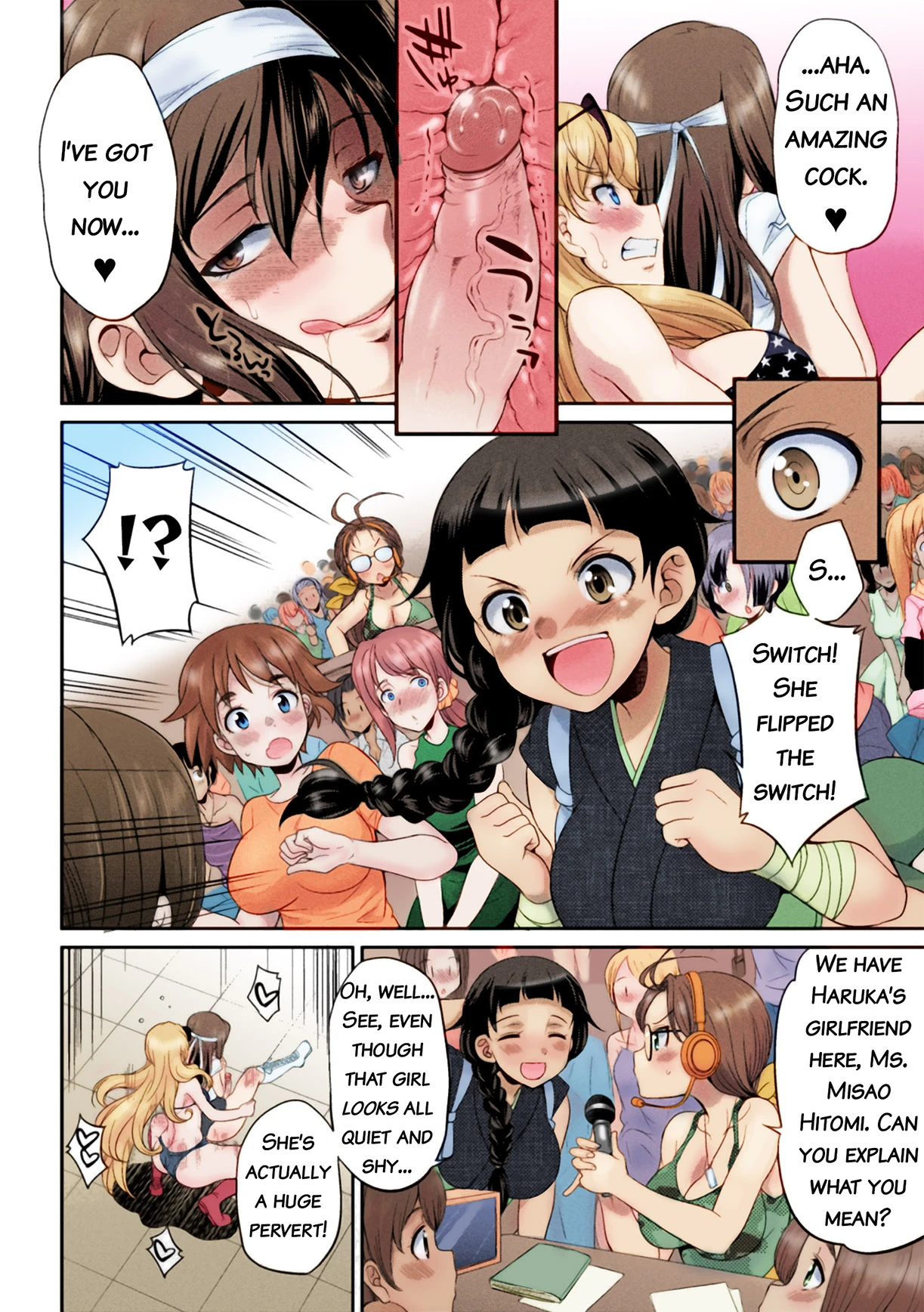 Colored Futanarijima ~The Queen of Penis~ Ch. 2 porn comic picture 9