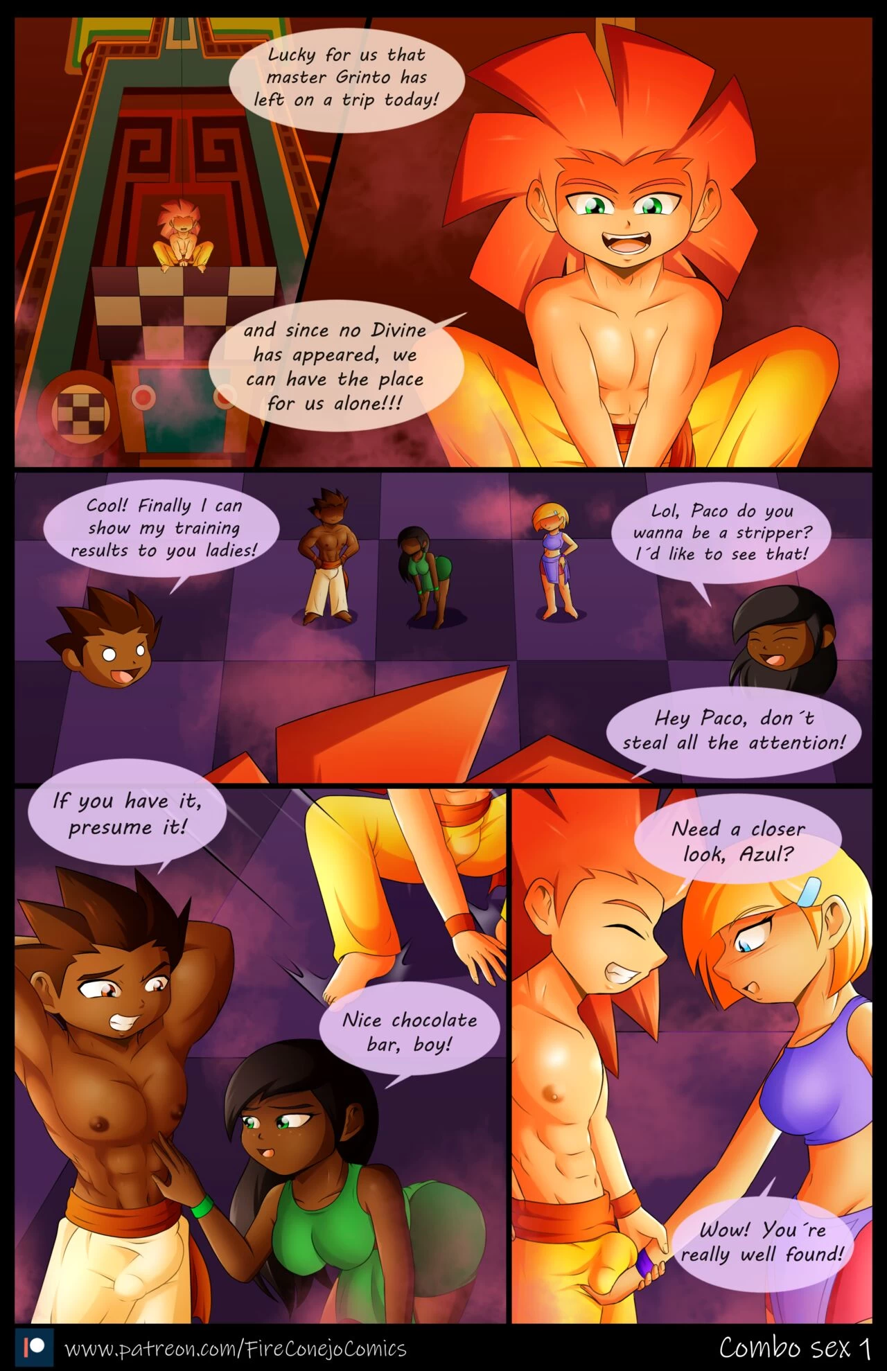 Combo Sex porn comic picture 2