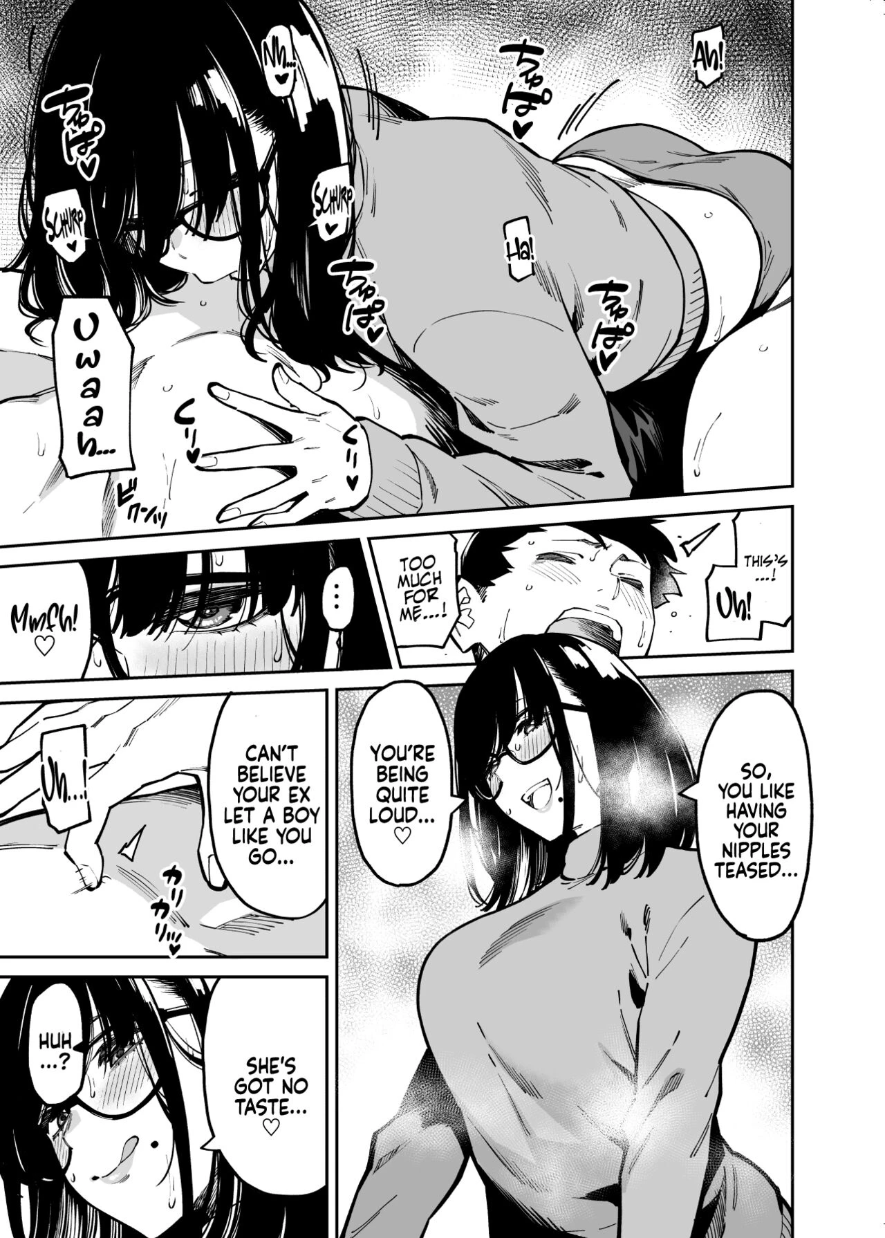 Comforted by the Sloppy Girl Next Door porn comic picture 17